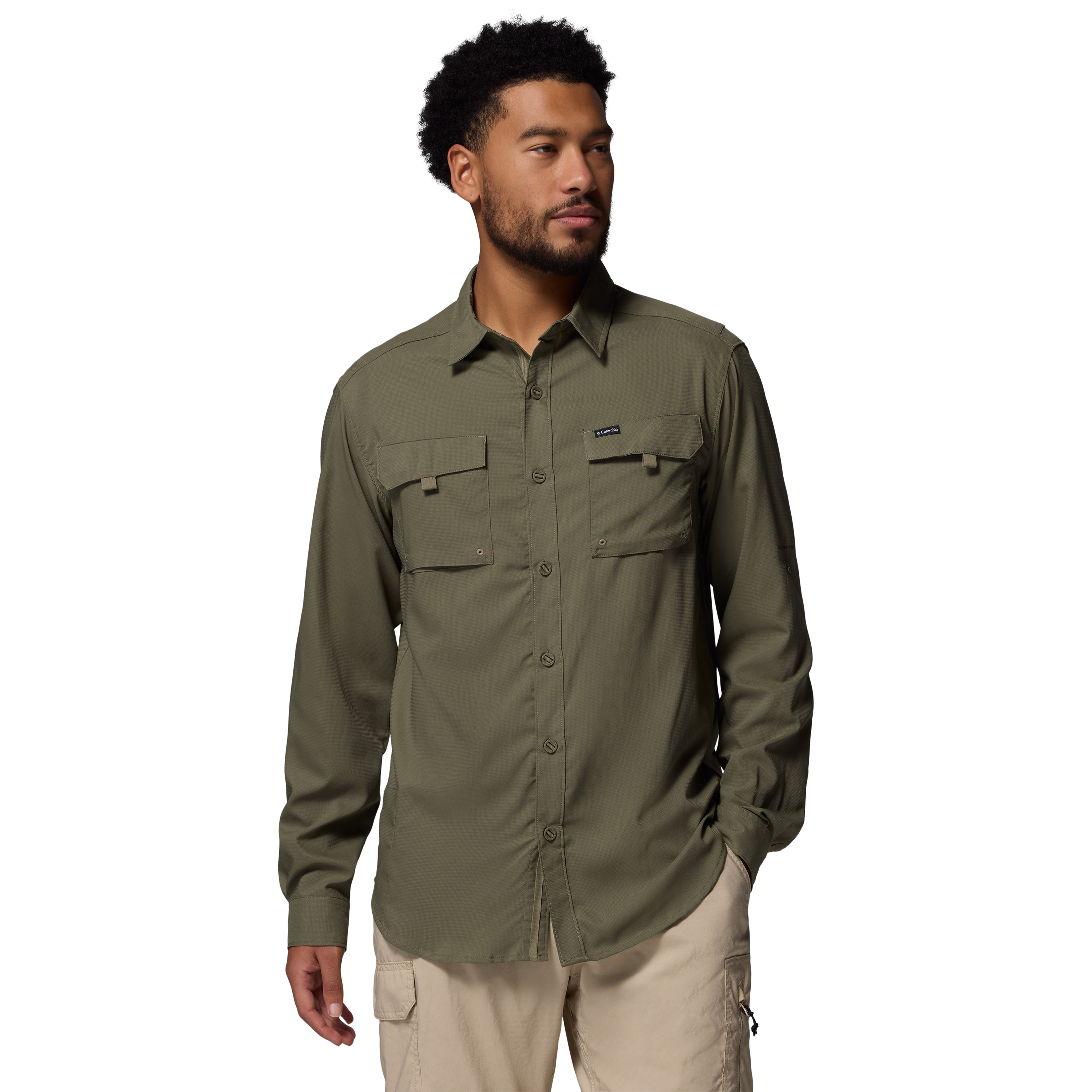 Columbia Silver Ridge Utility II overhemd heren stone green 