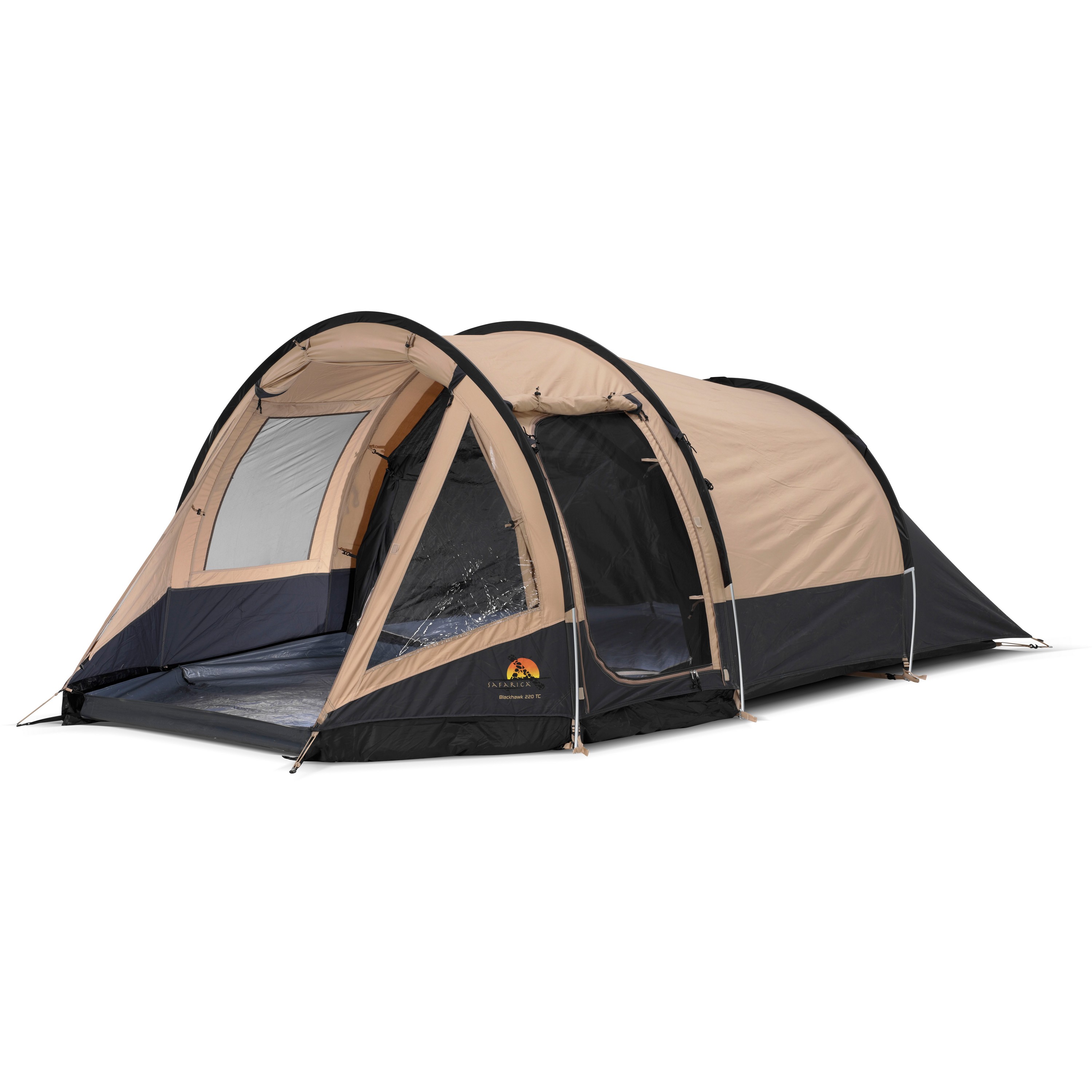 Safarica Blackhawk 220 TC tunneltent beige anthracite 