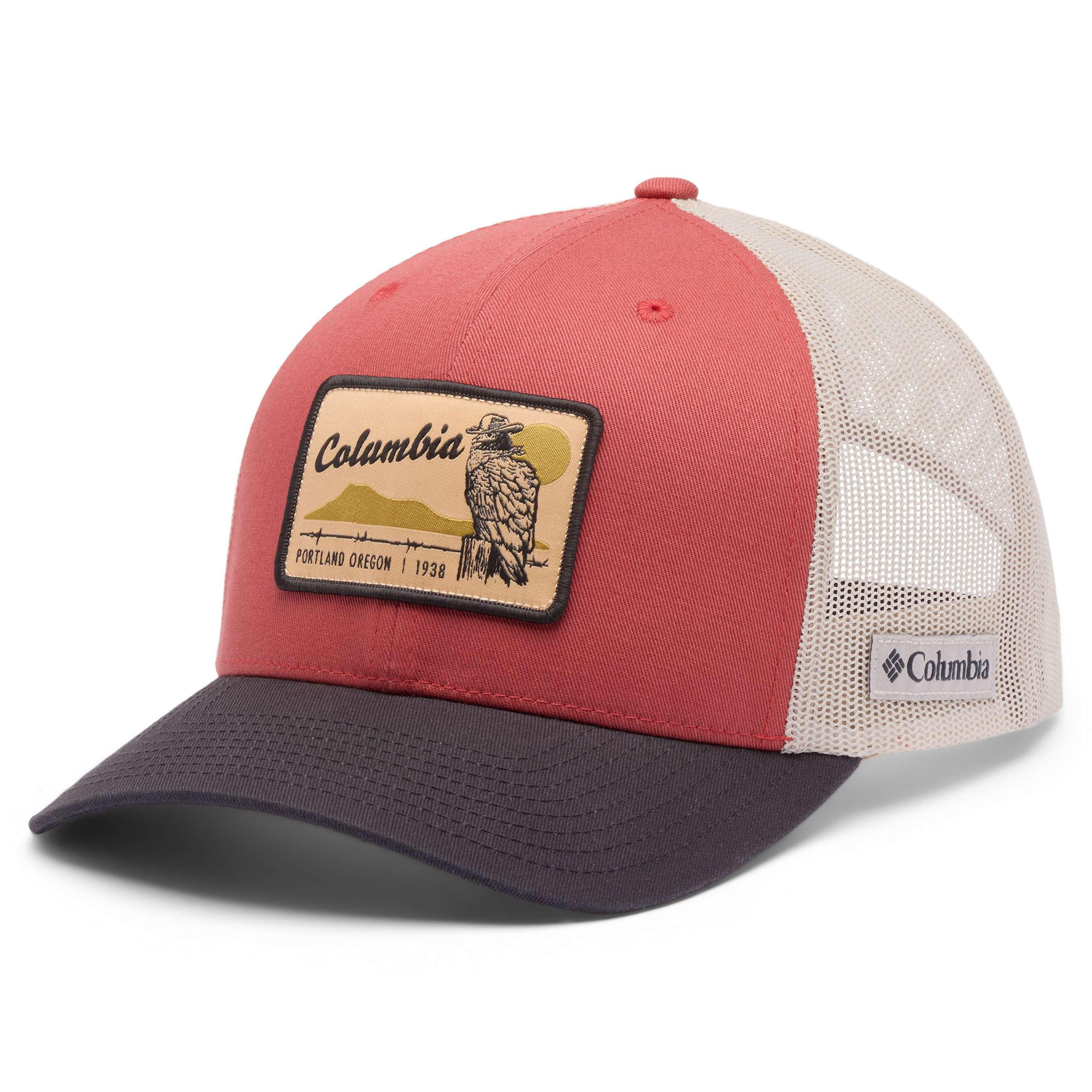 Columbia Mesh Snapback pet washed red shark dark stone iron 