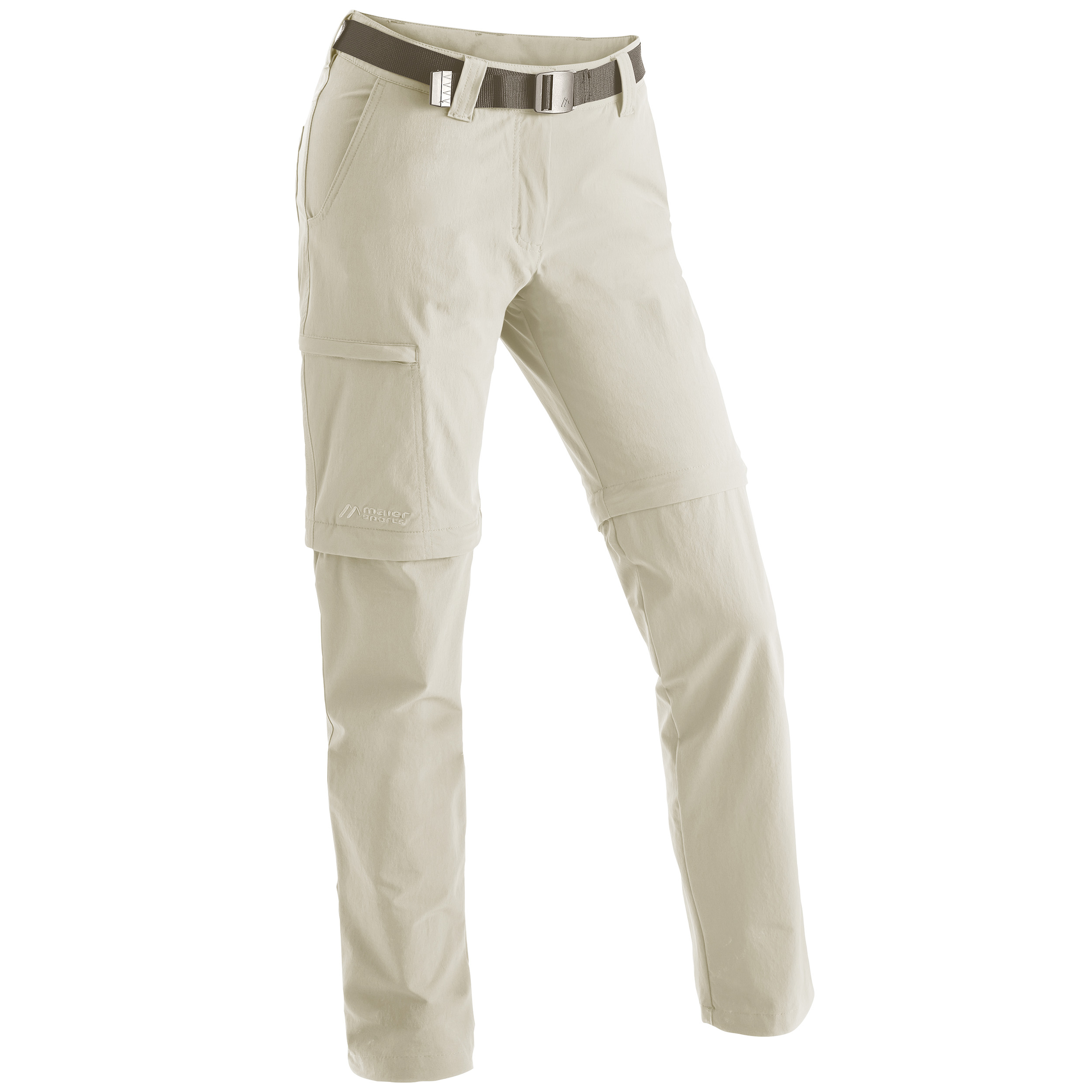 Maier Sports Inara Slim wandelbroek dames rice brown 