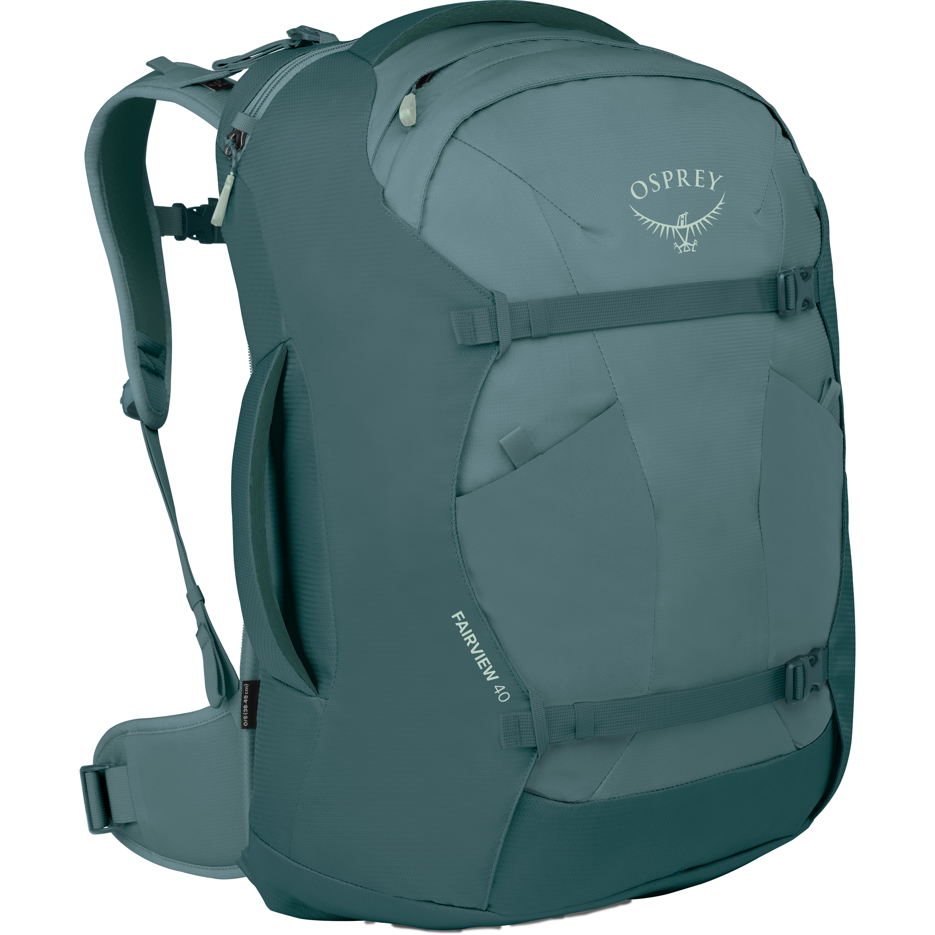 Osprey Fairview 40 Travel Pack 16 inch laptop rugzak 40 liter dames cascade blue torrent blue