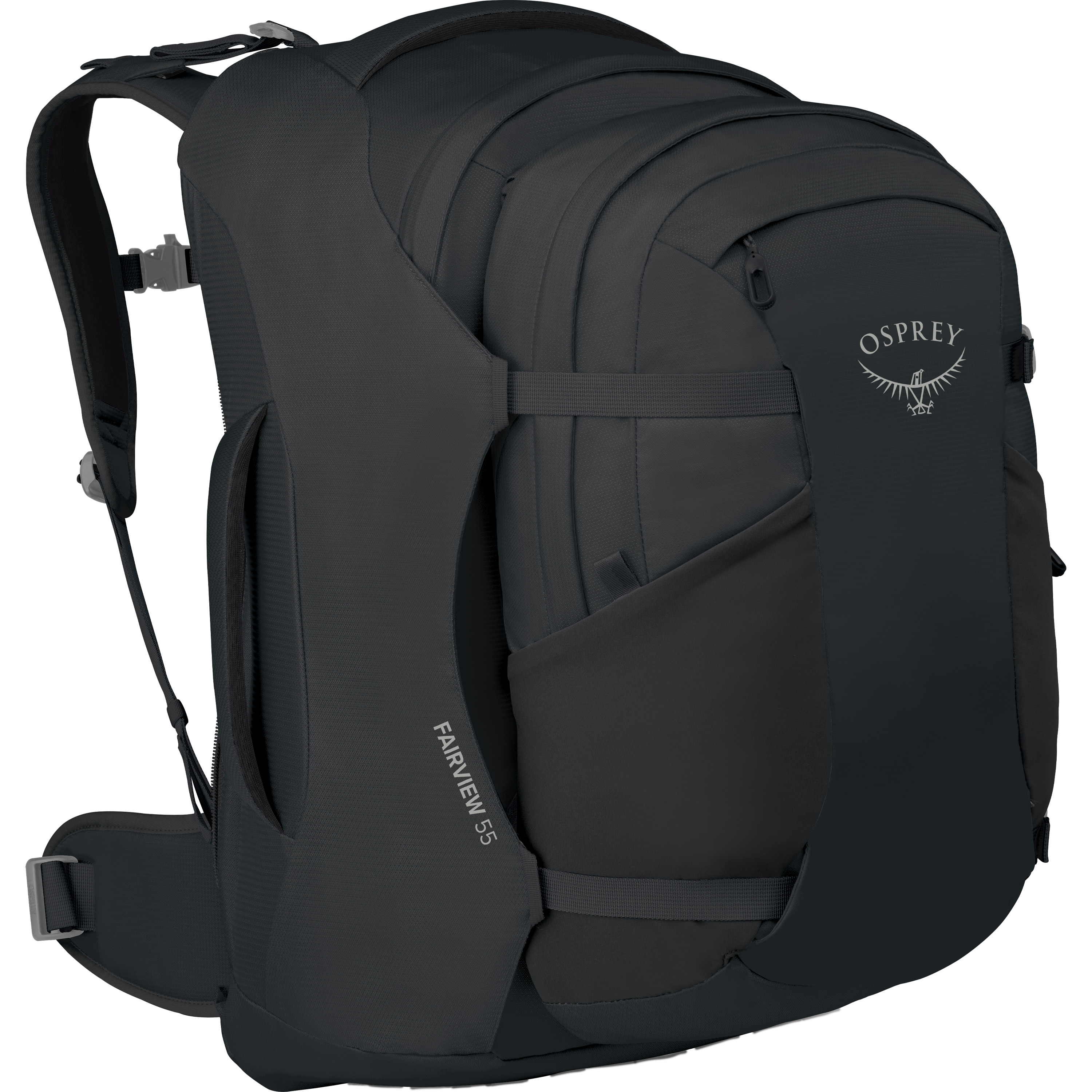 Osprey Fairview 55 Travel Pack backpack 40 + 15 liter dames black