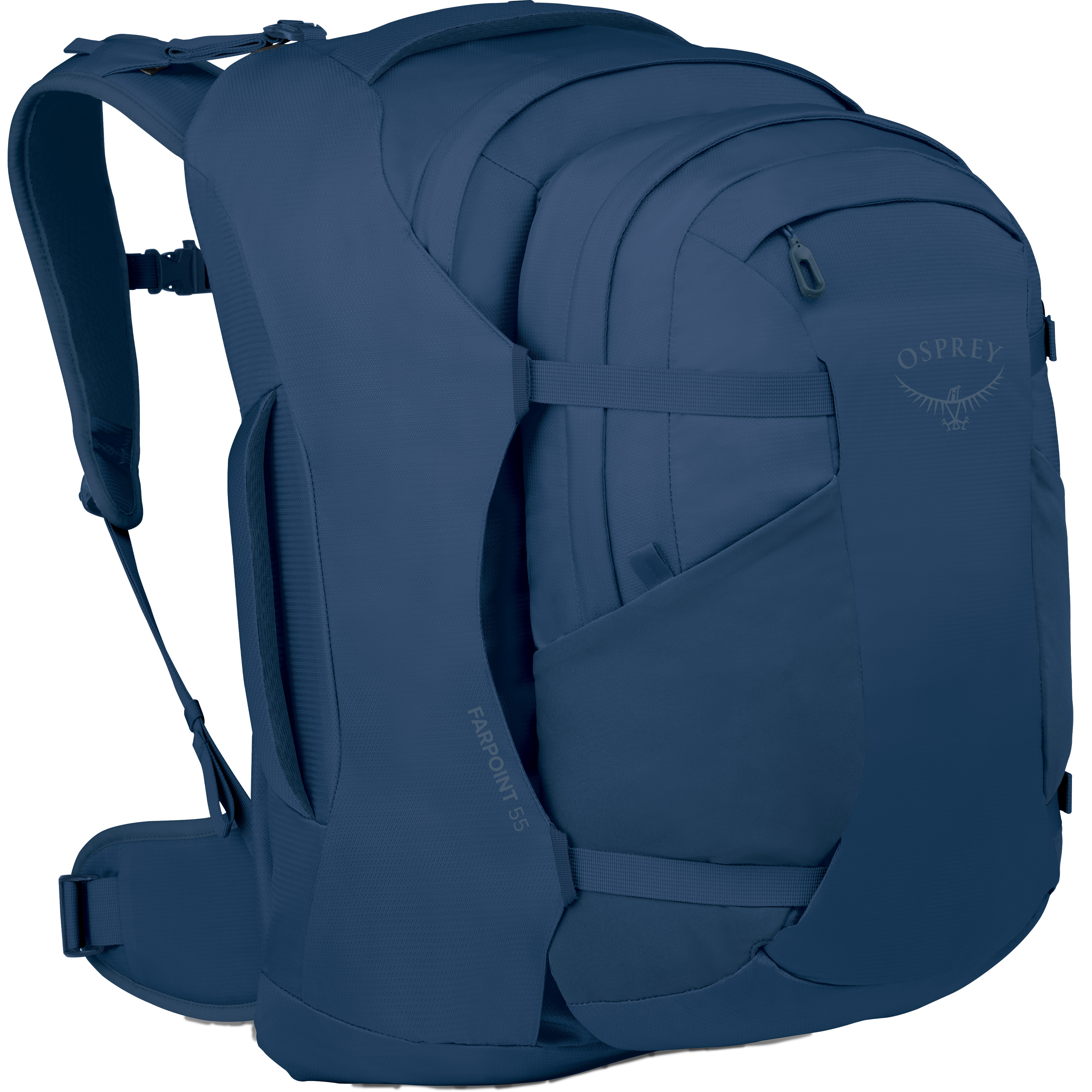 Osprey Farpoint 55 Travel Pack backpack 40 + 15 liter heren antique blue