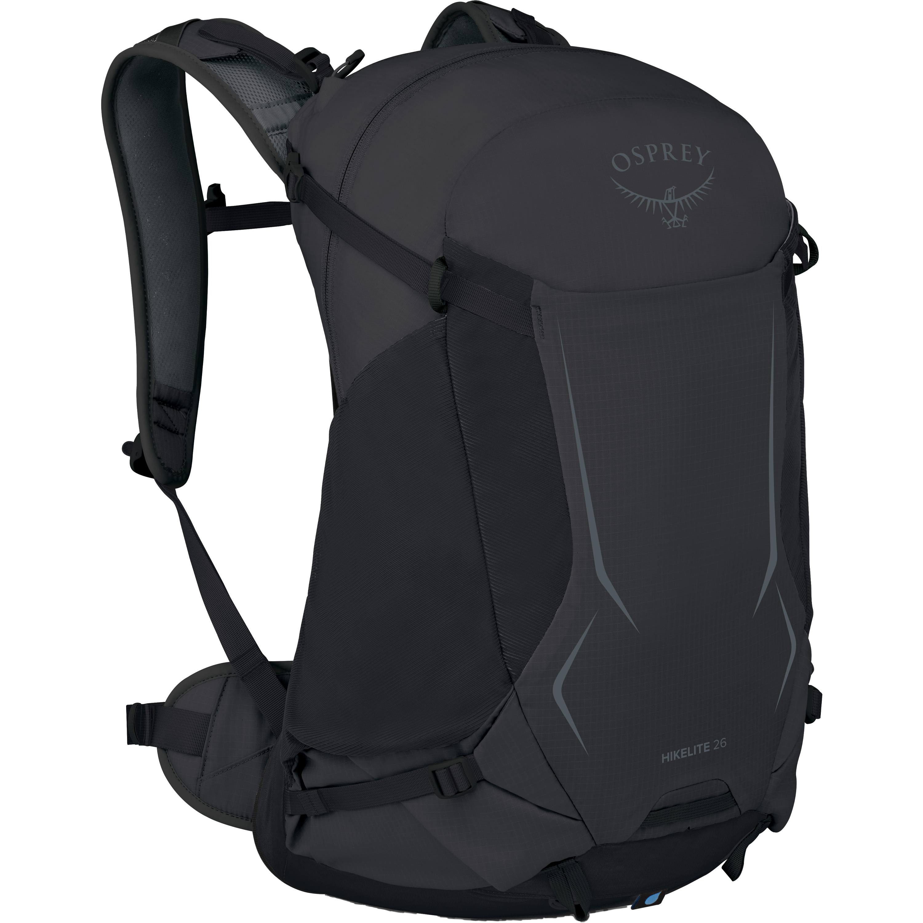 Osprey Hikelite 26 Hiking rugzak 26 liter raven black 