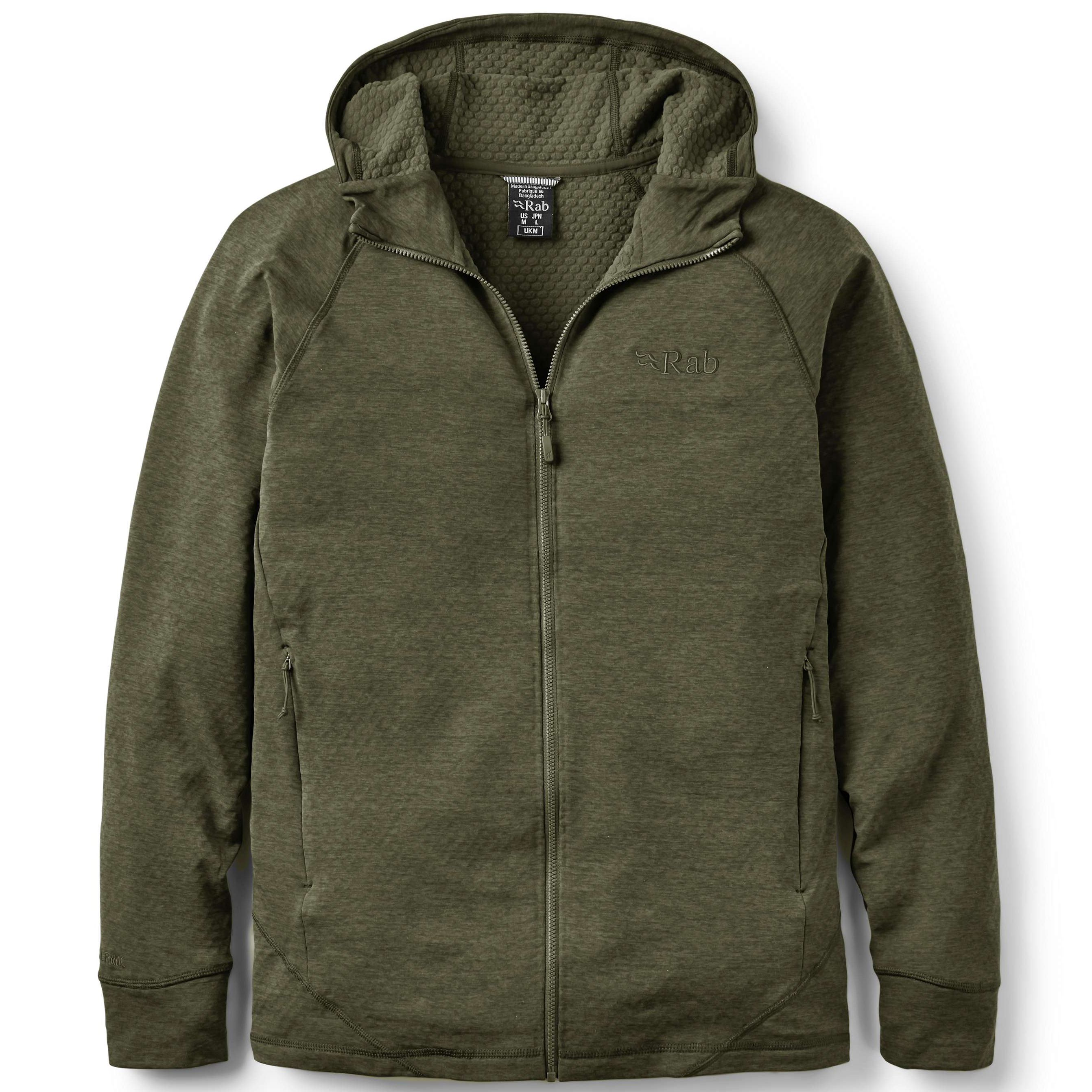 Rab Nexus Hoody fleece vest heren olive 