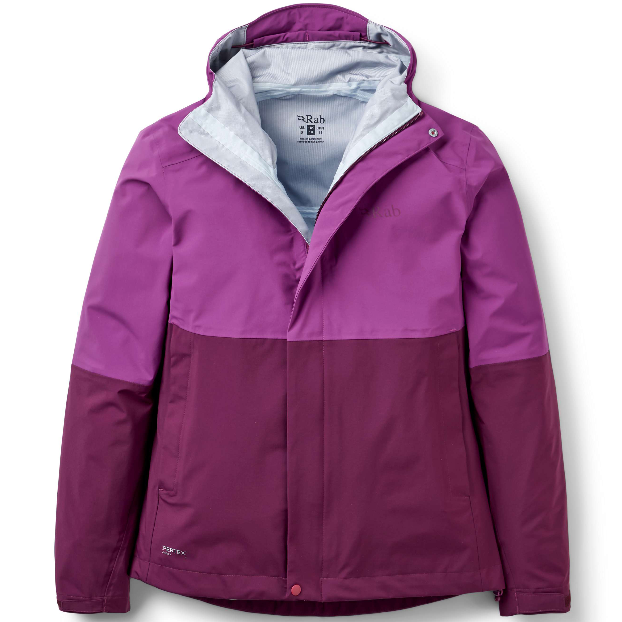 Rab Firewall Waterproof outdoor jack dames plum mulberry