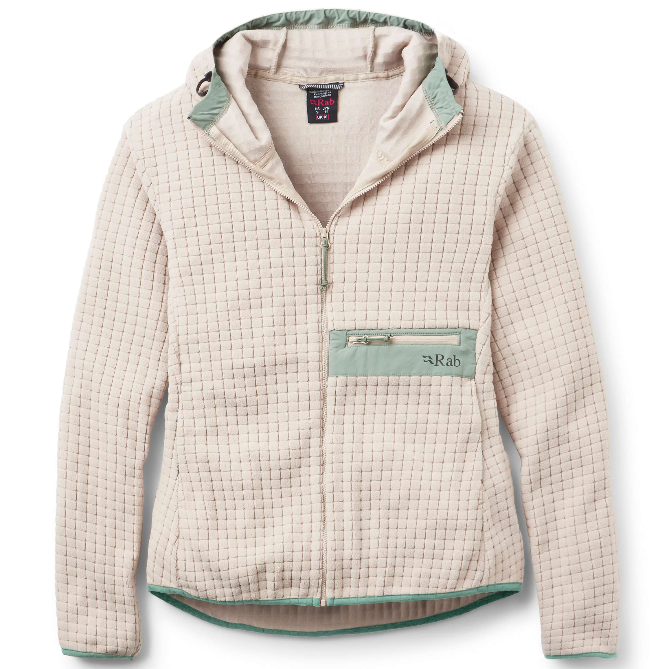 Rab Ramshaw Hoody fleece vest dames pebble 