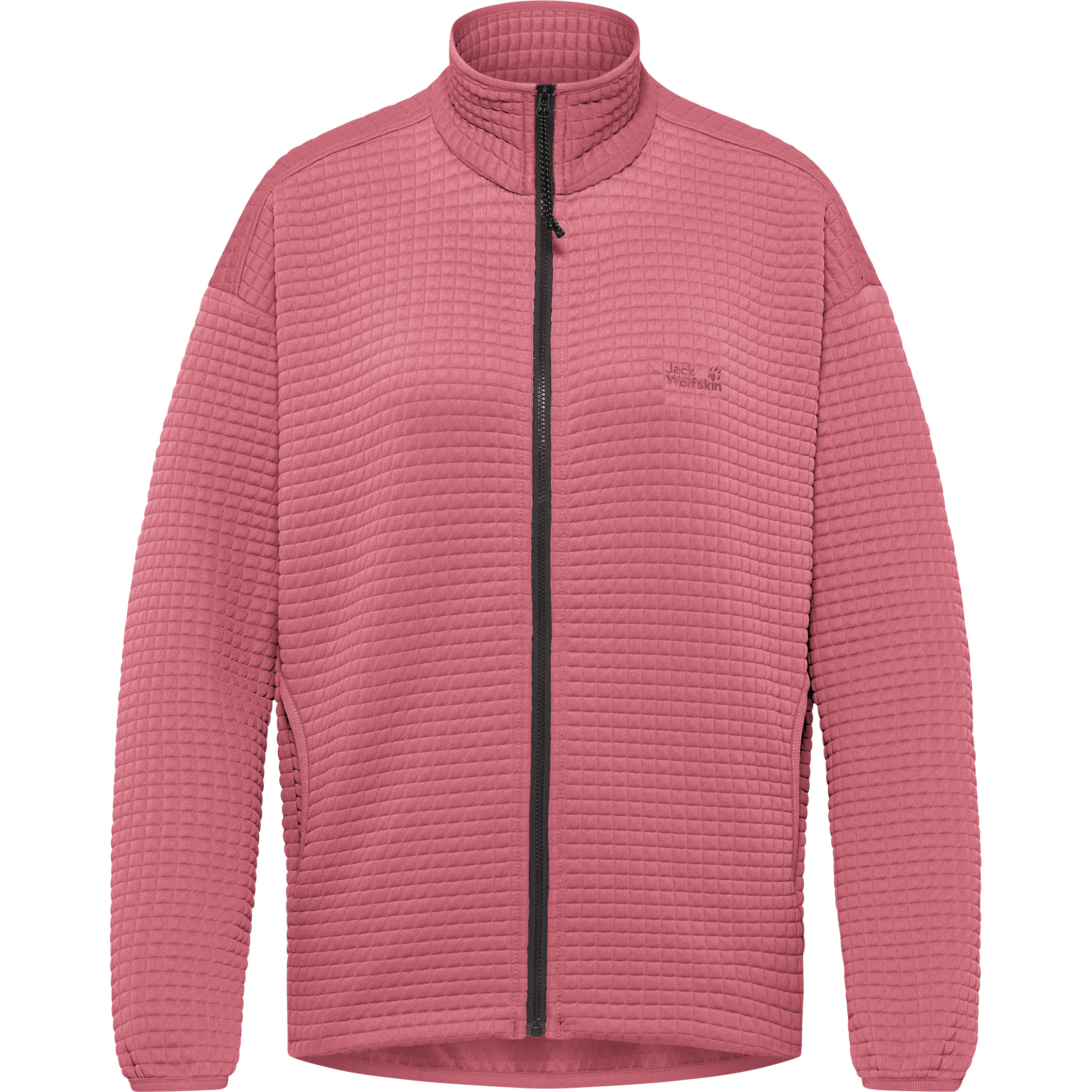 Jack Wolfskin Mogari Fz fleece vest dames evening rose 
