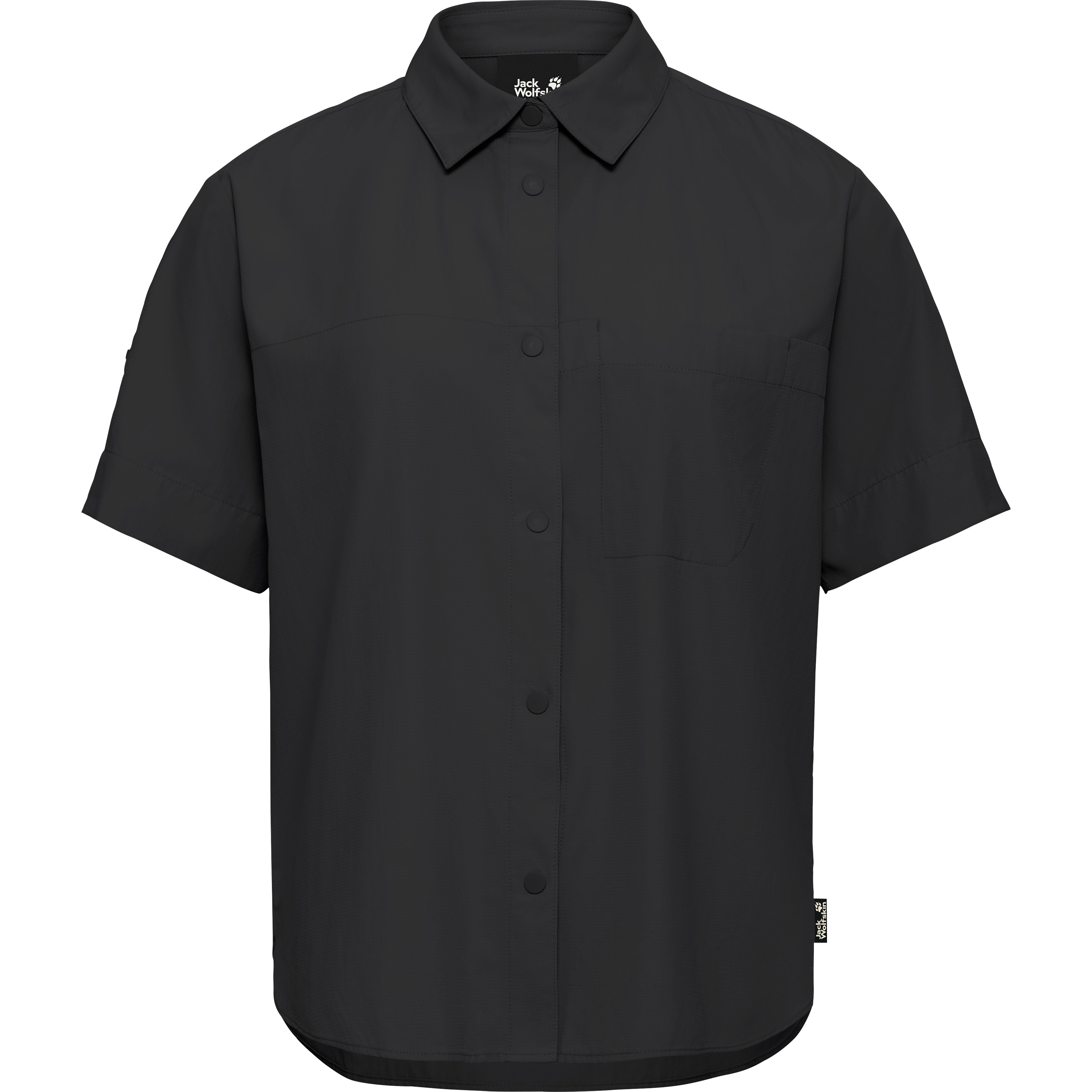 Jack Wolfskin Sierra Canyon blouse dames black 