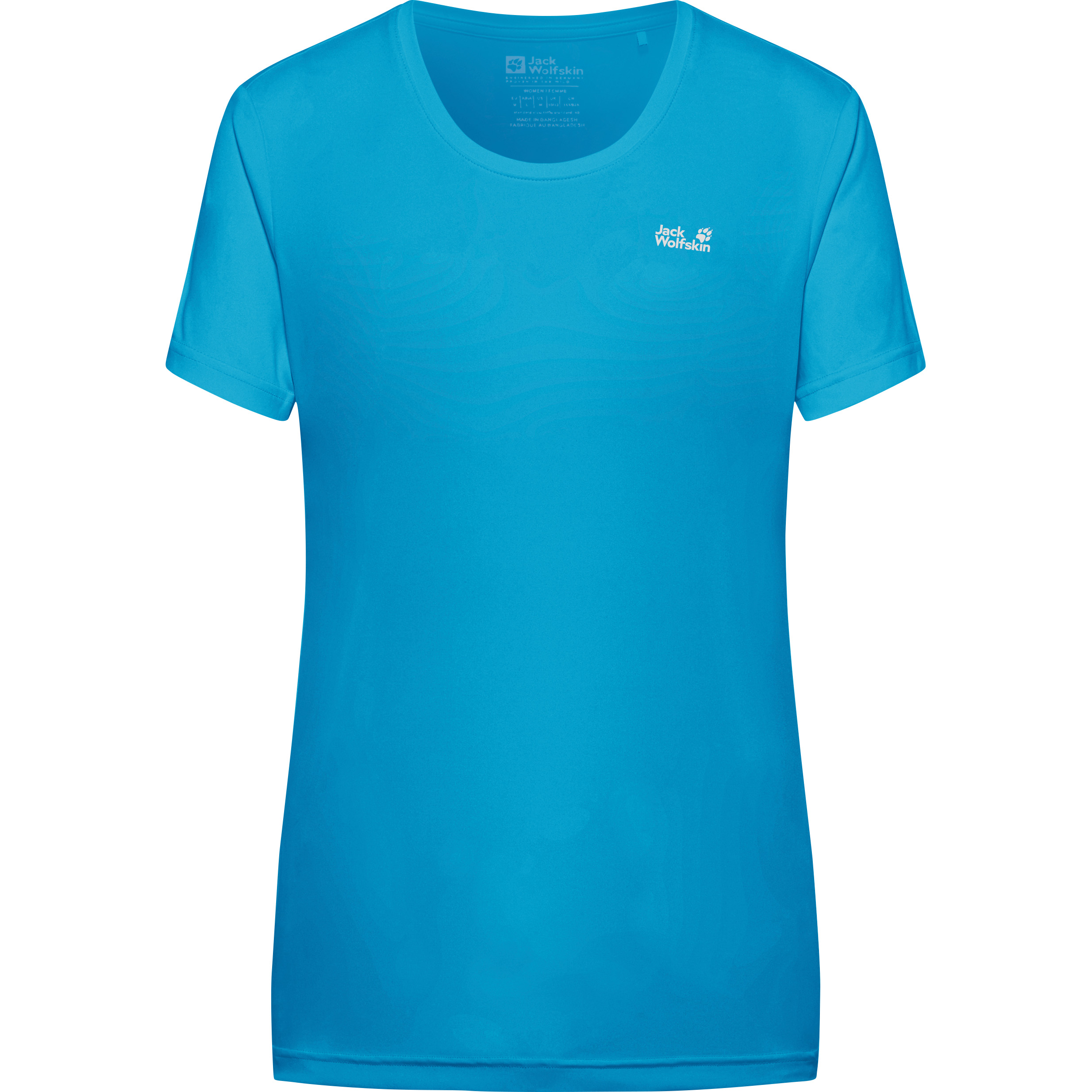 Jack Wolfskin Tech shirt dames empire blue 