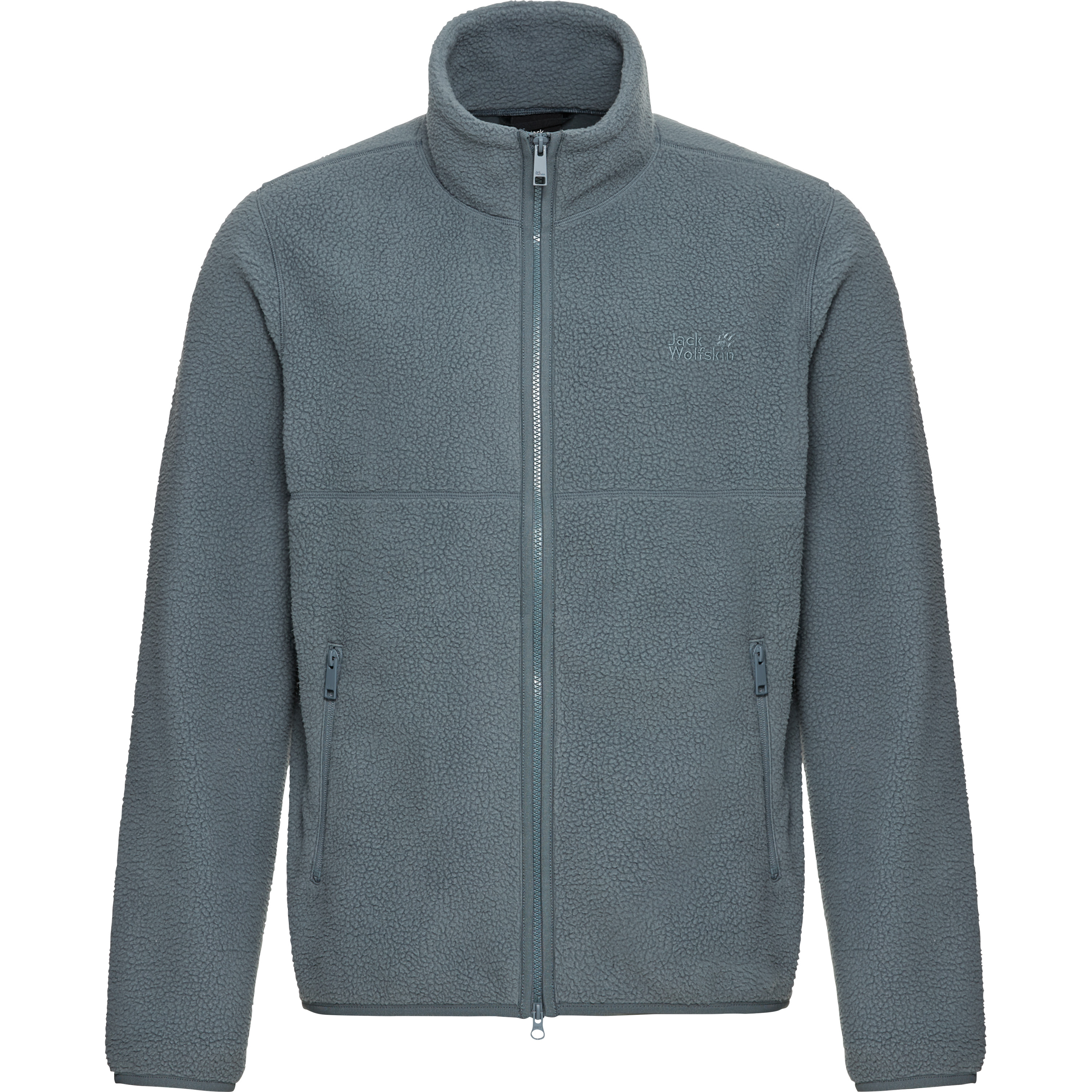 Jack Wolfskin Lite Curl Fz vest heren grey odessa 