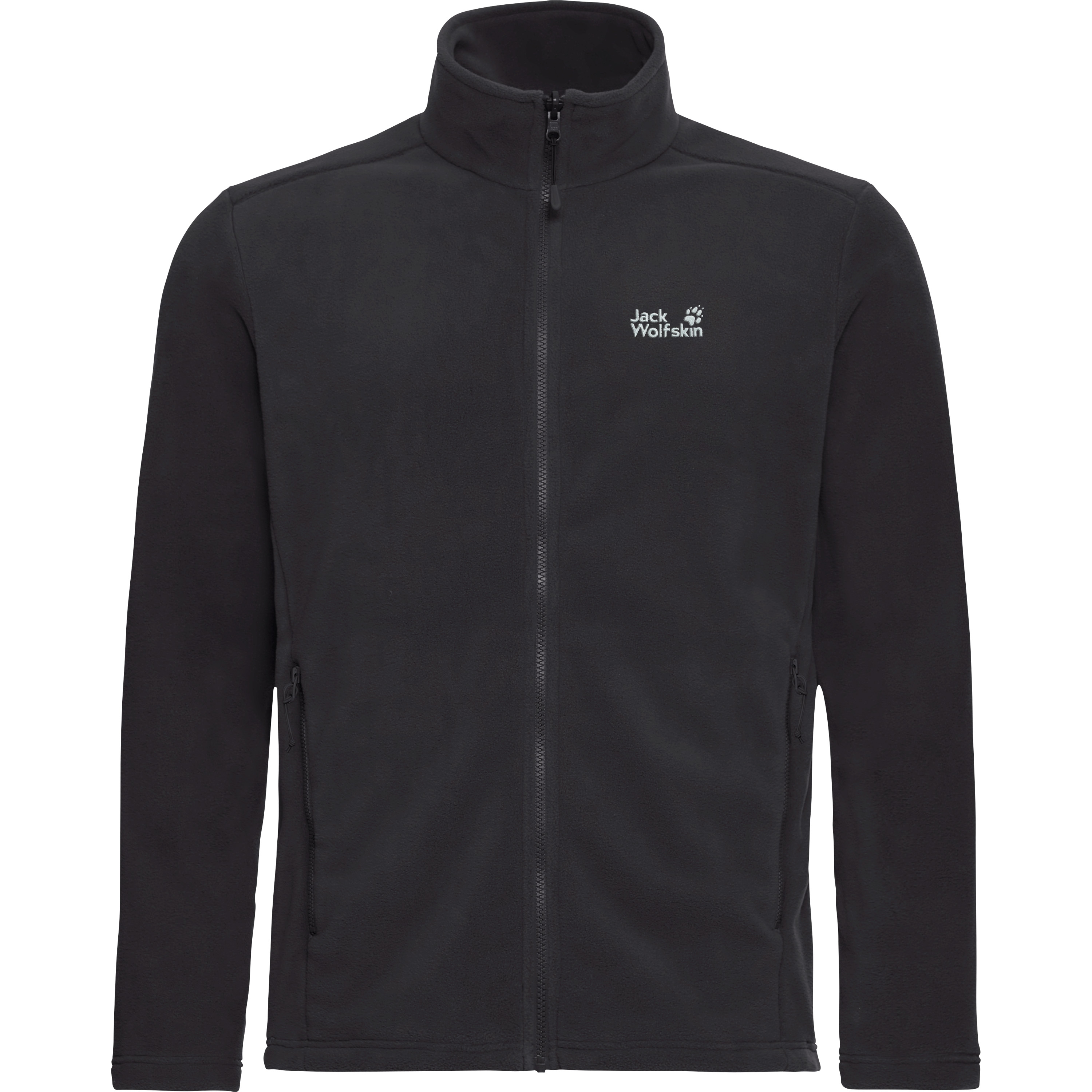 Jack Wolfskin Taunus 200 Fz fleece vest heren black 