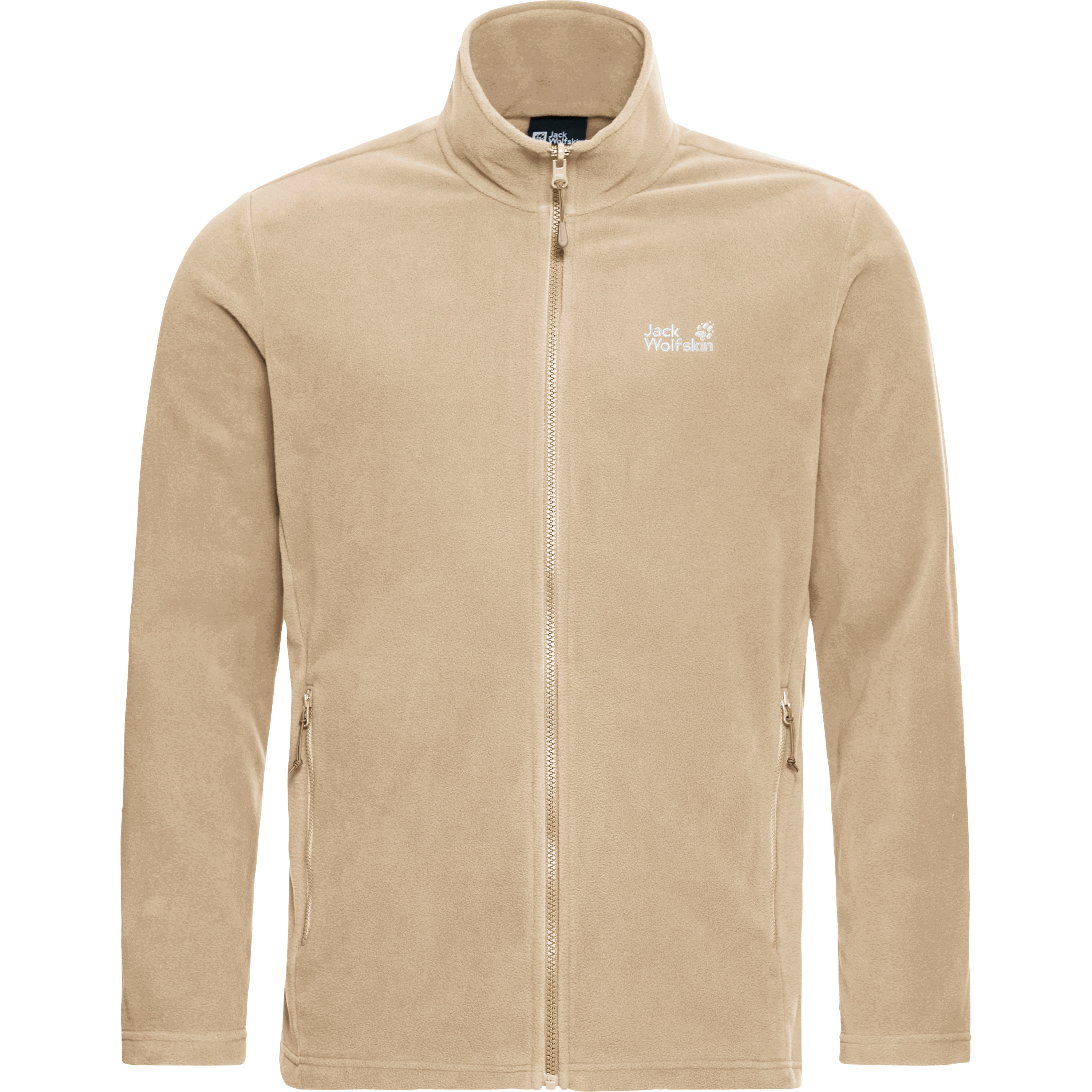 Jack Wolfskin Taunus 100 Fz fleece vest heren hazel wood 