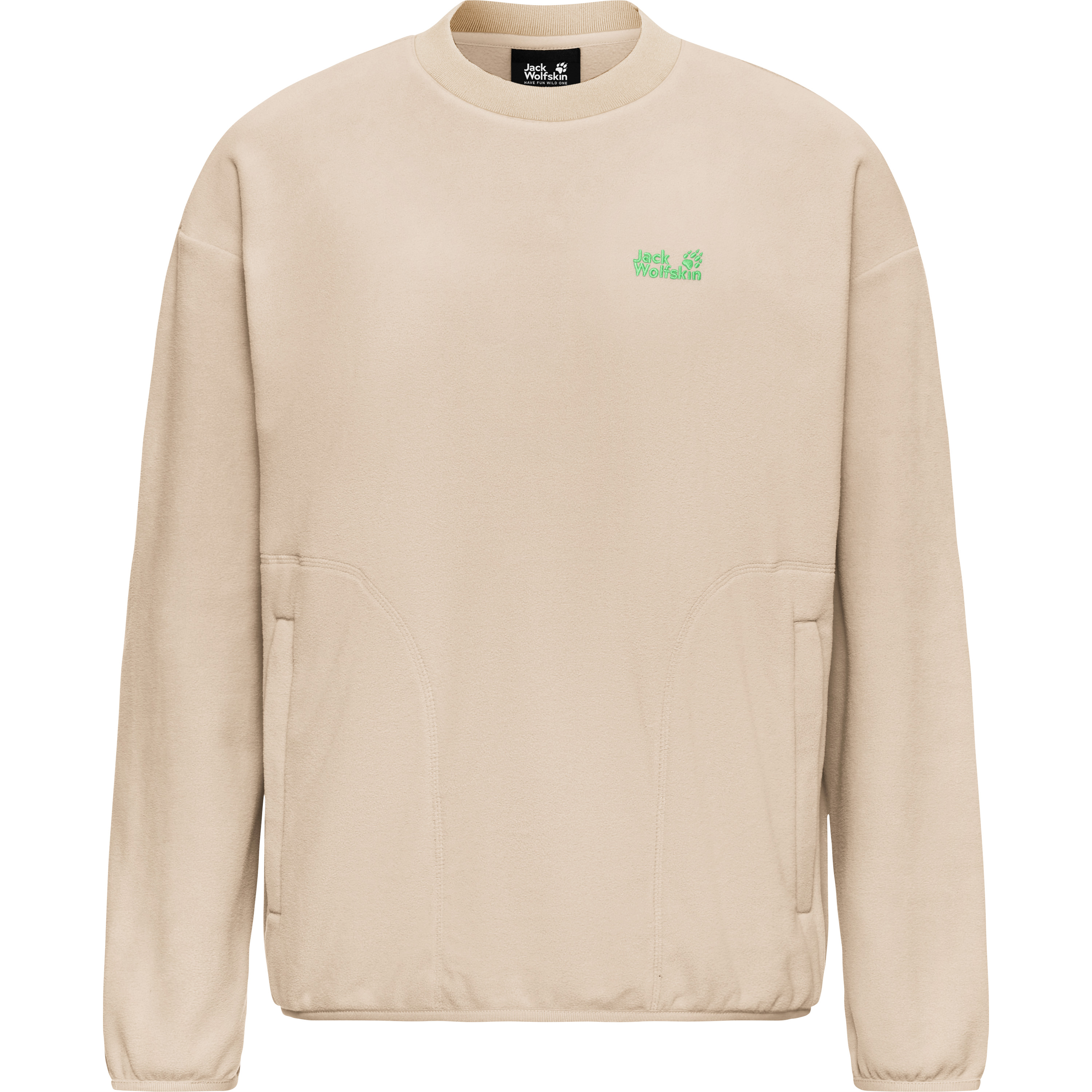 Jack Wolfskin Find The Wild Crewneck sweater dames oyster 