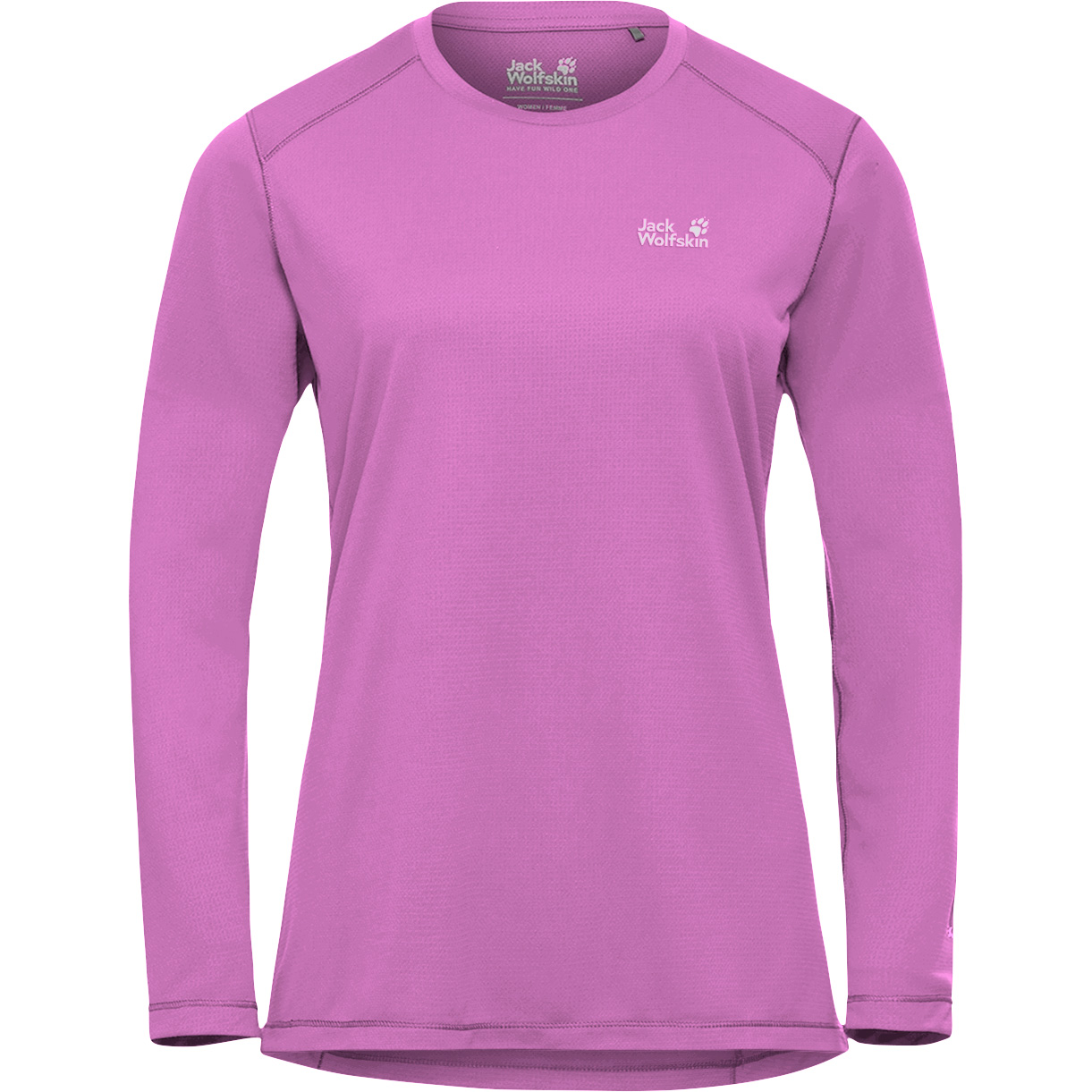 Jack Wolfskin Prelight Suncool shirt dames foxglove 