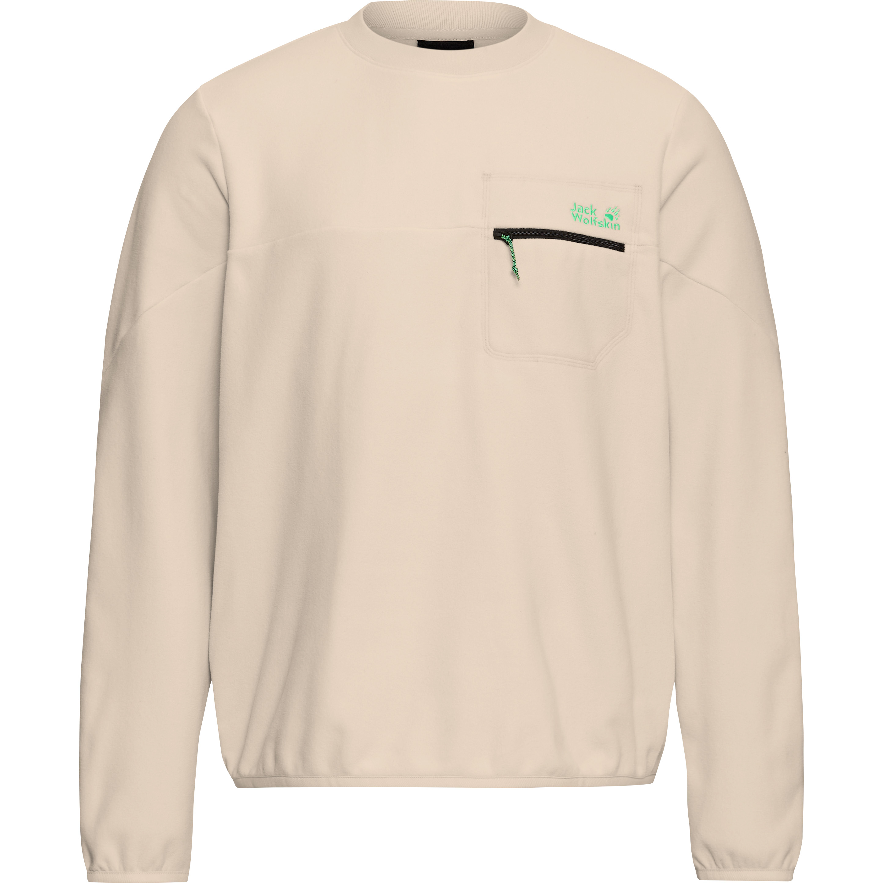 Jack Wolfskin Find The Wild Crewneck sweater heren oyster 