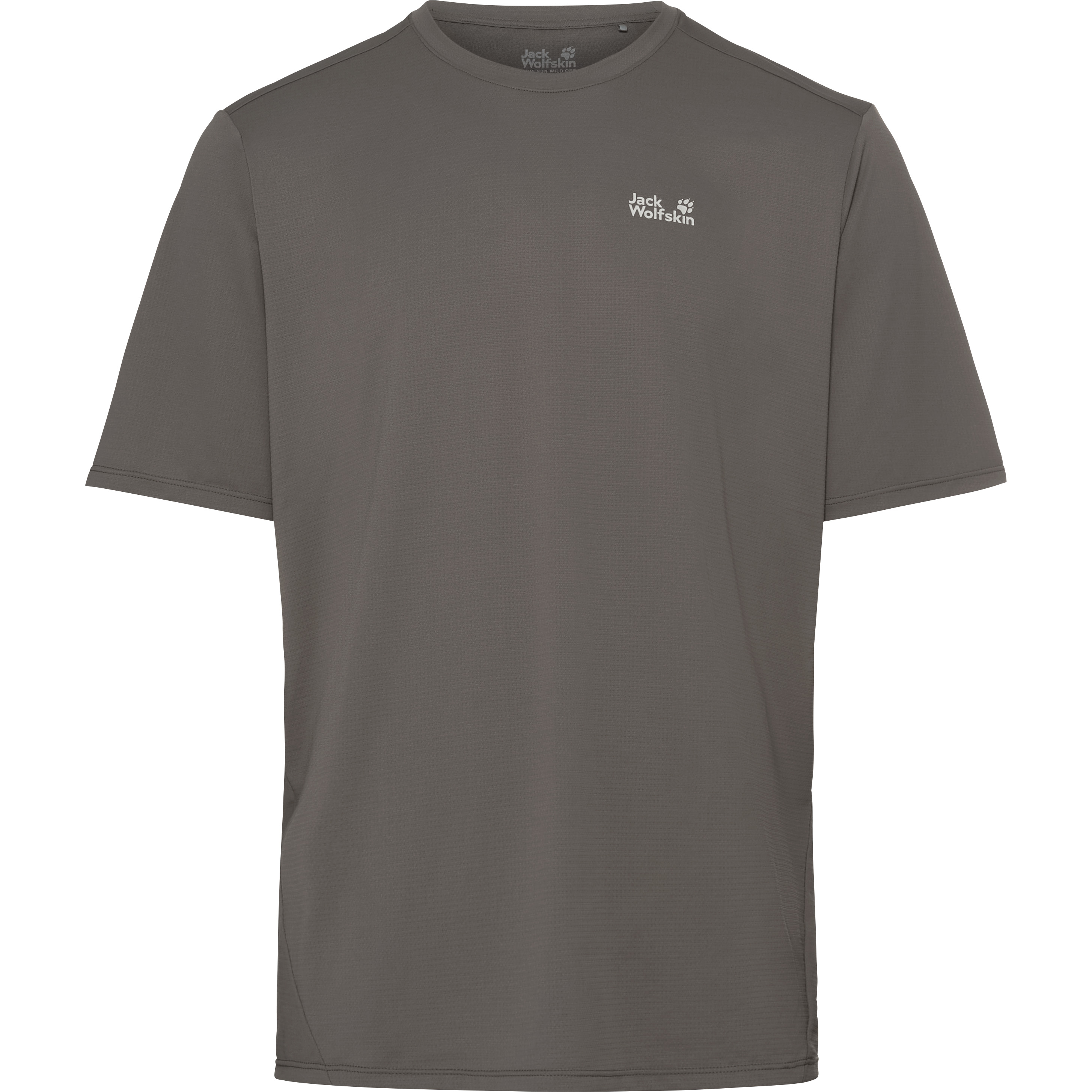 Jack Wolfskin Prelight Suncool SS shirt heren flint 