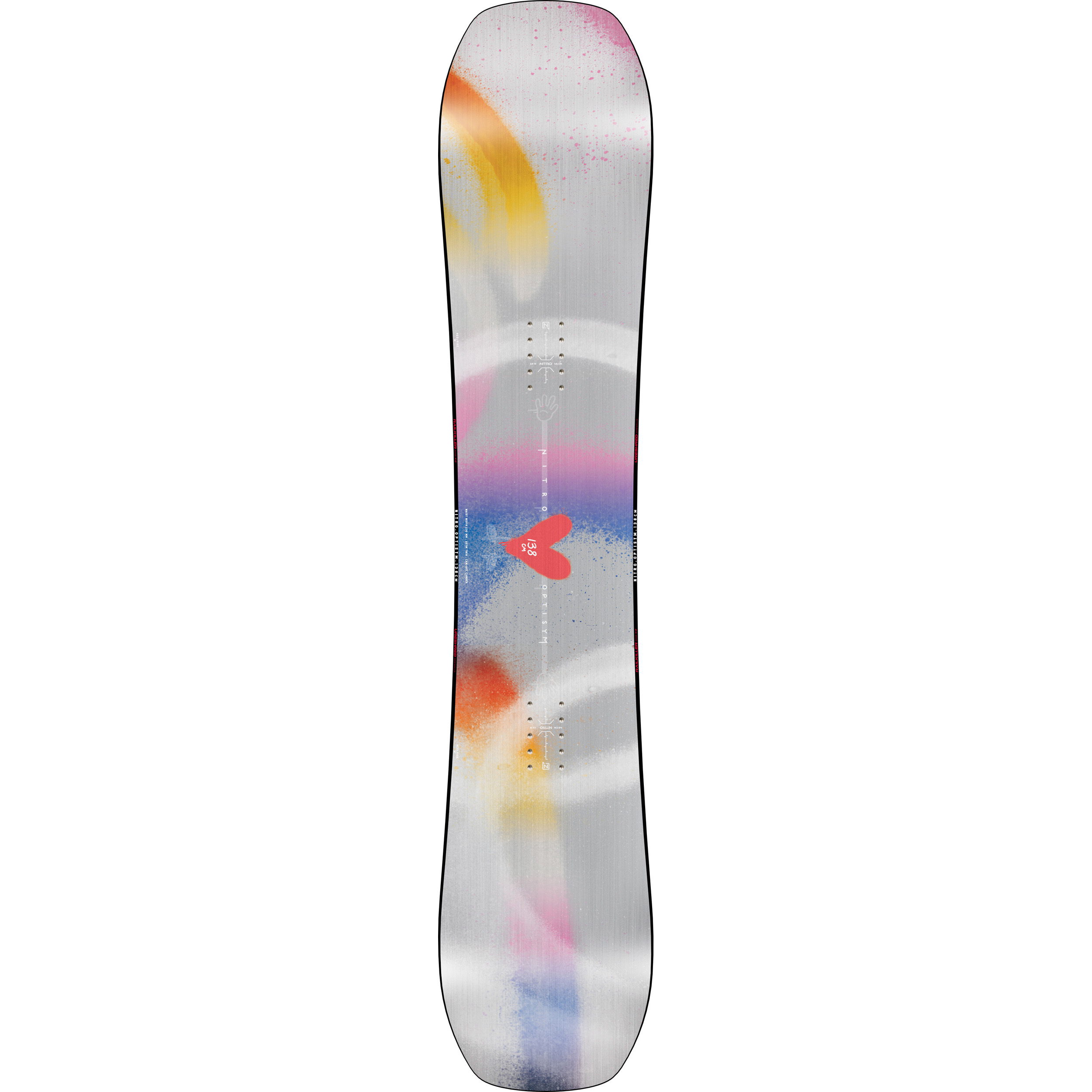 Nitro Optisym 25 - 26 snowboard dames