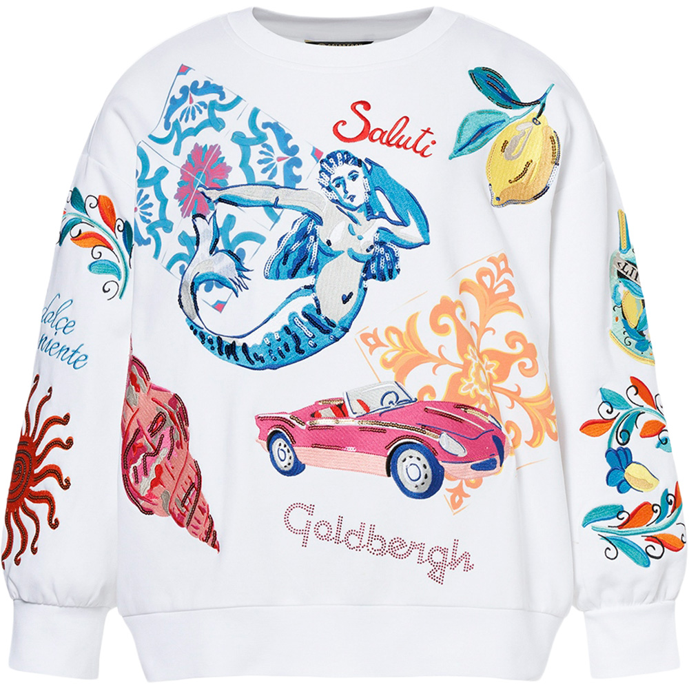 Goldbergh SERAPHINA sweater dames white  