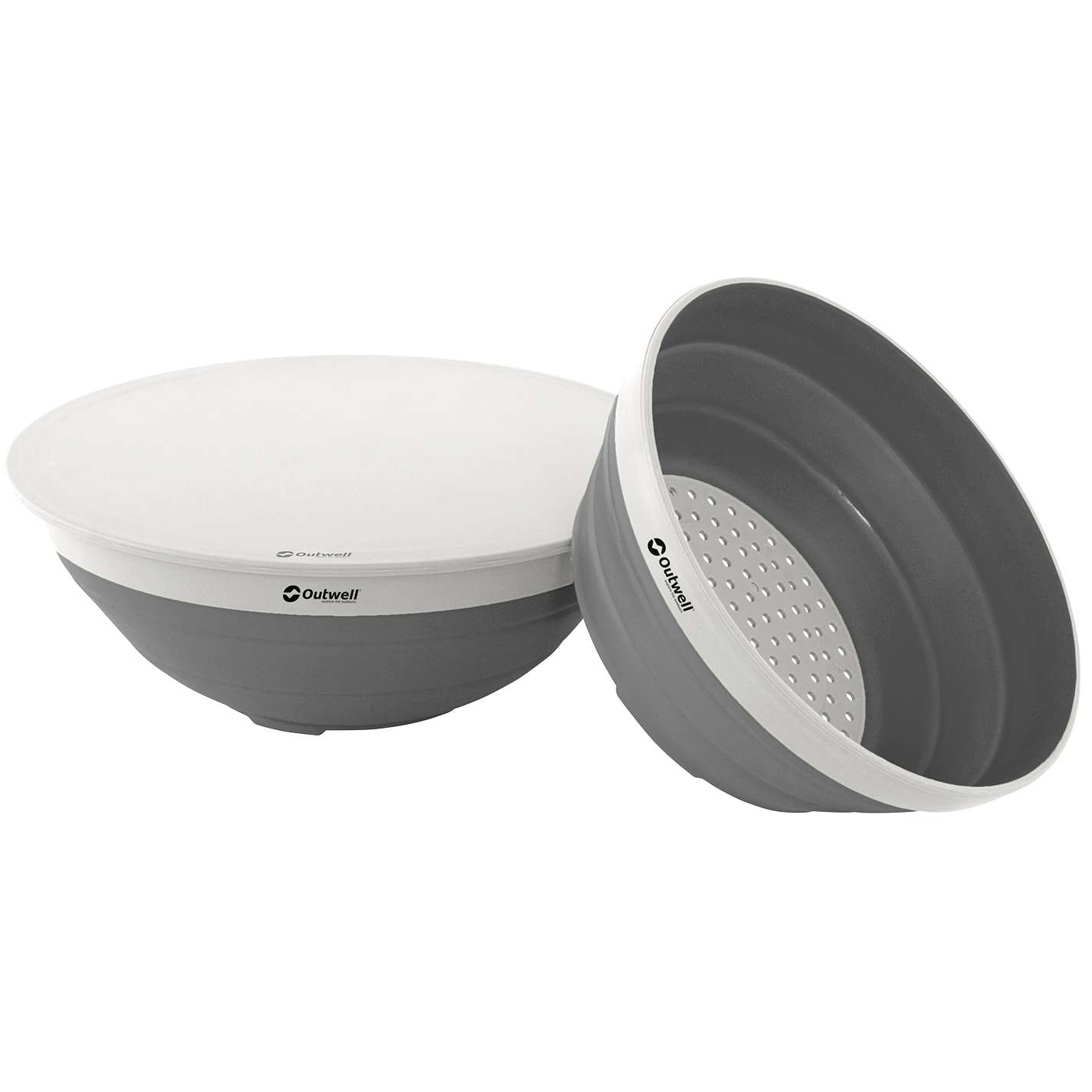 Outwell Collaps opvouwbare schaal en vergiet grey mist 