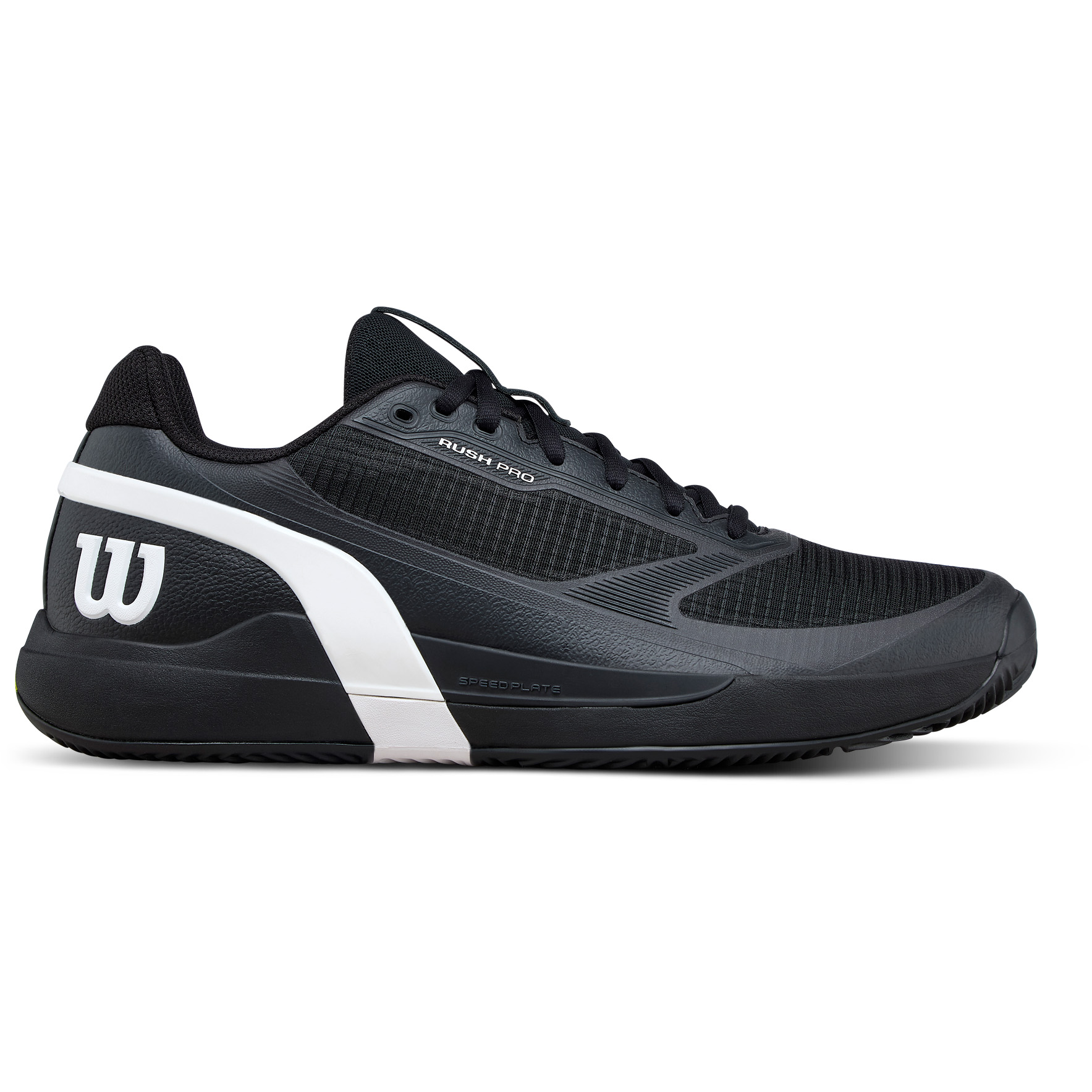 Wilson Rush Pro 5 Clay tennisschoenen heren black white stormy weather 