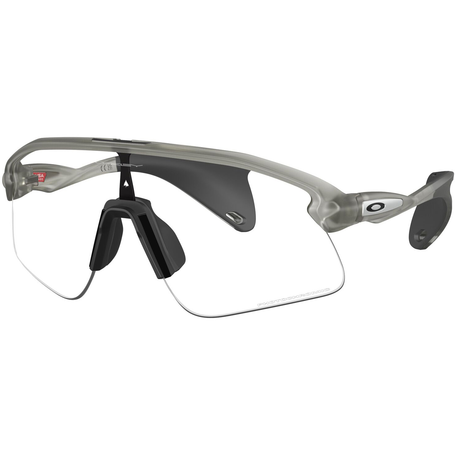 Oakley Stunt Devil zonnebril clear to black iridium photochromic grey ink