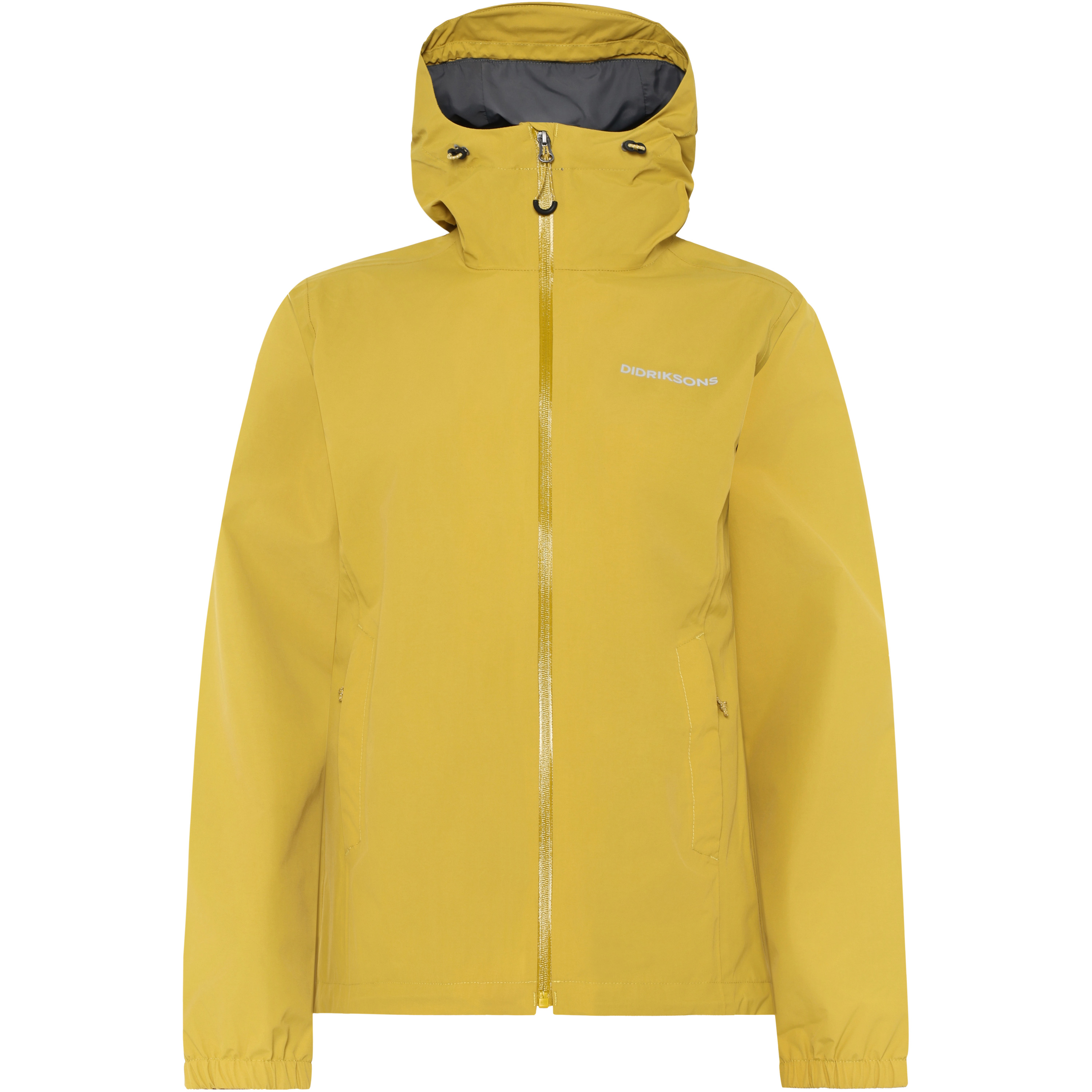 Didriksons Varja outdoor jack dames yellow pollen   