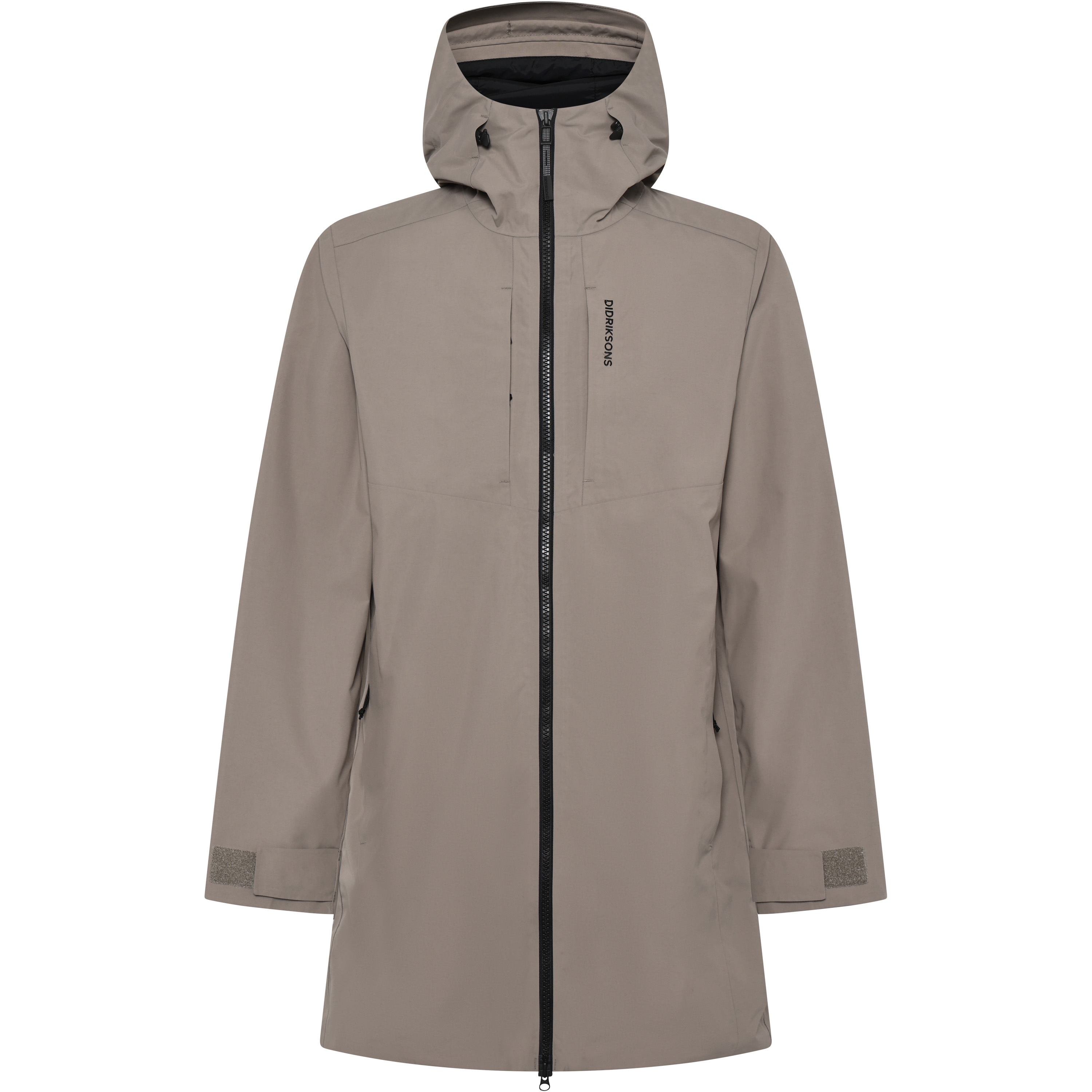 Didriksons Sören parka outdoor jack heren ash brown     