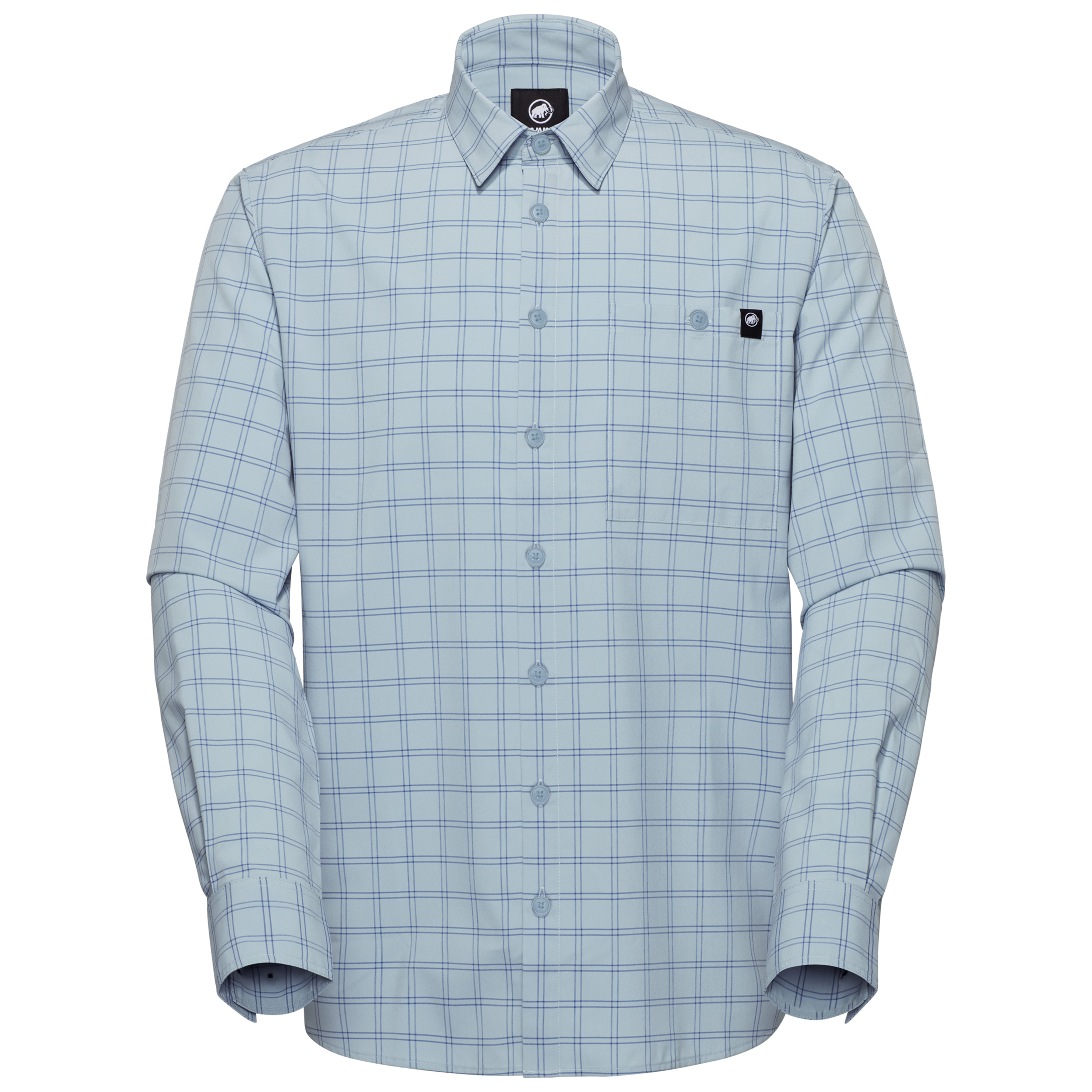Mammut Lenni Longsleeve overhemd heren nebla  