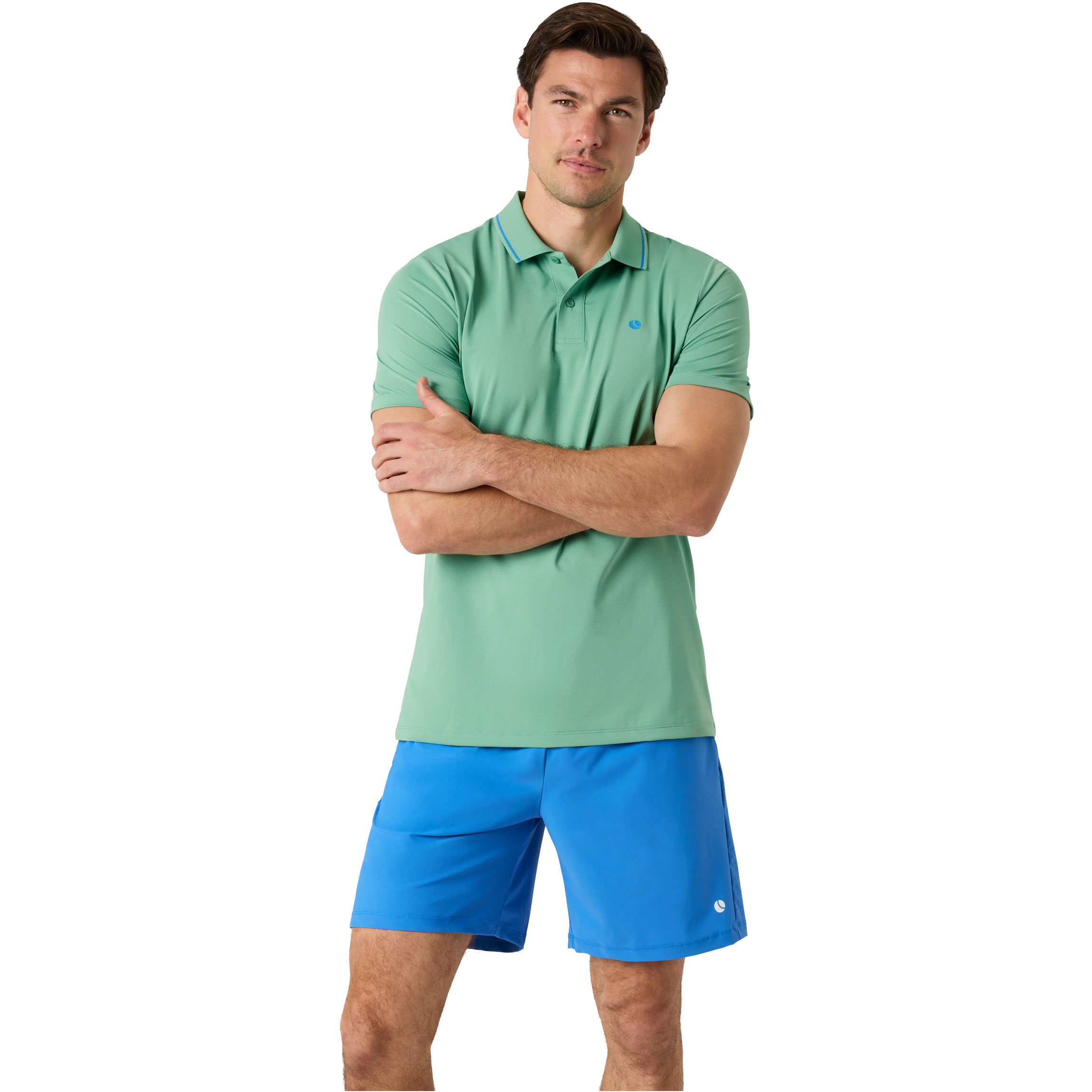 Björn Borg Ace tennispolo heren malachite green 