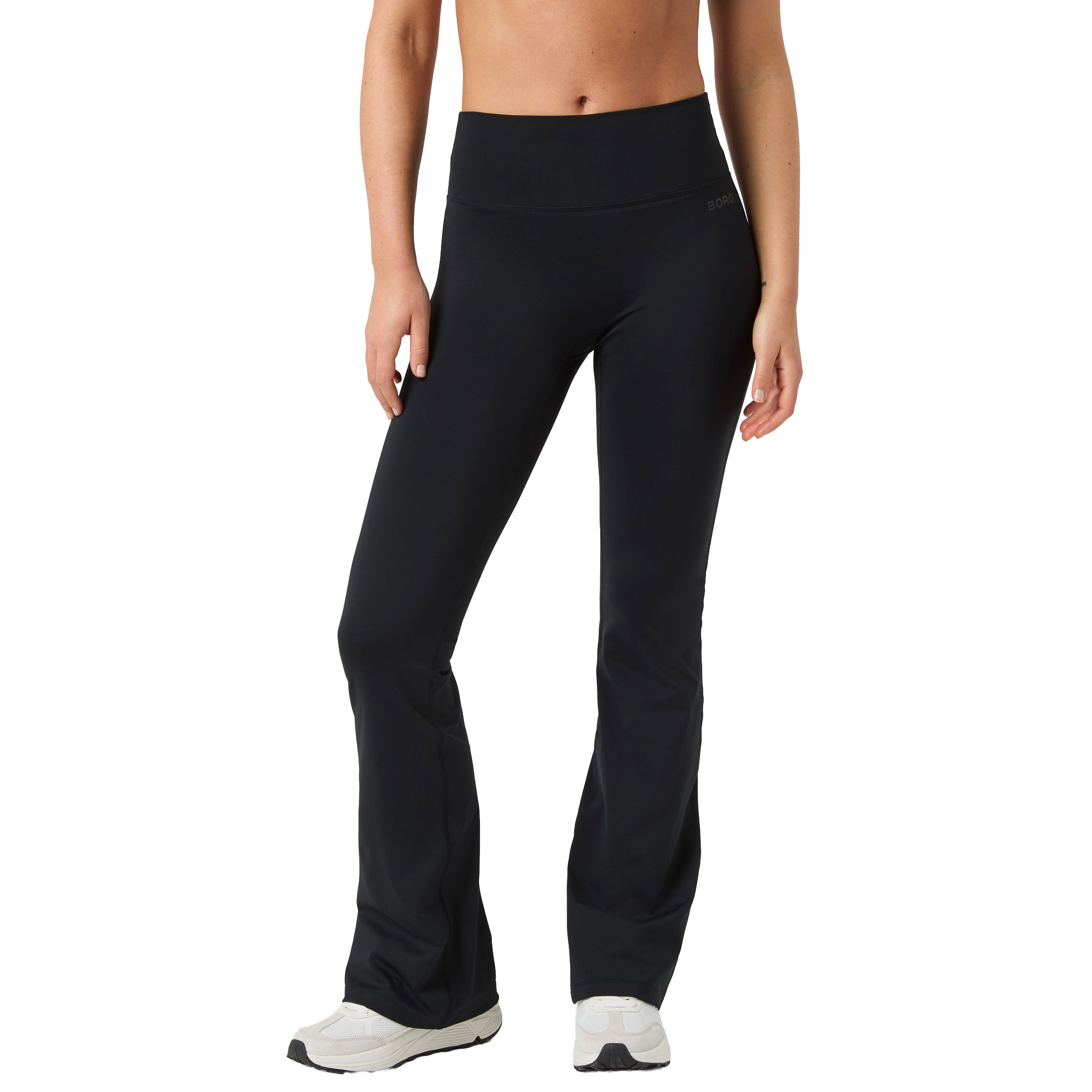 Björn Borg Borg Flare Regular sportlegging dames black beauty 