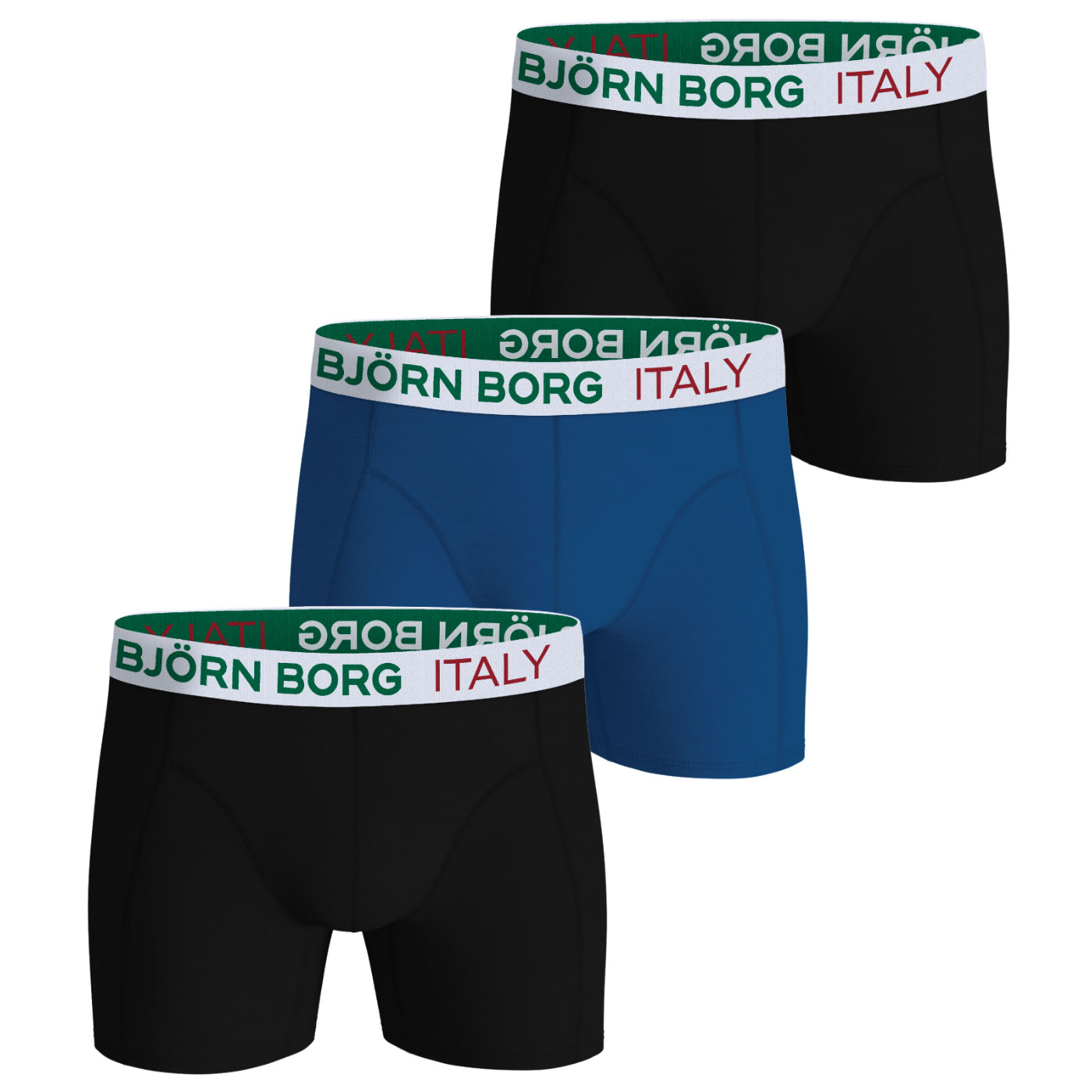 Björn Borg Cotton Stretch Italy onderbroek heren 3-pack 