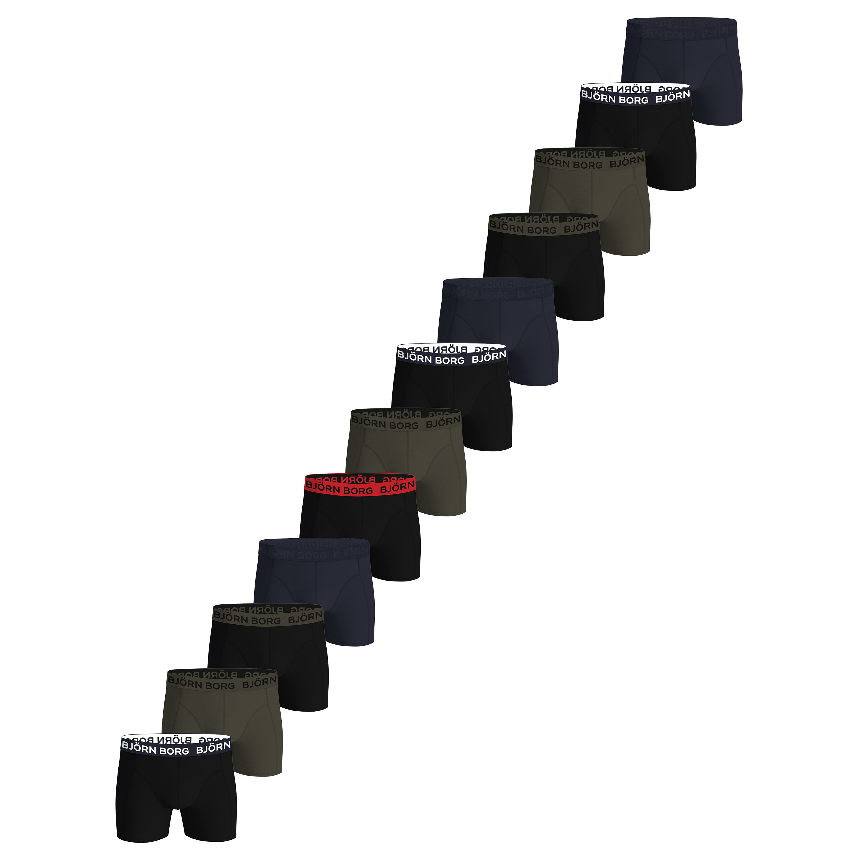 Björn Borg Cotton Stretch onderbroek 12-pack  