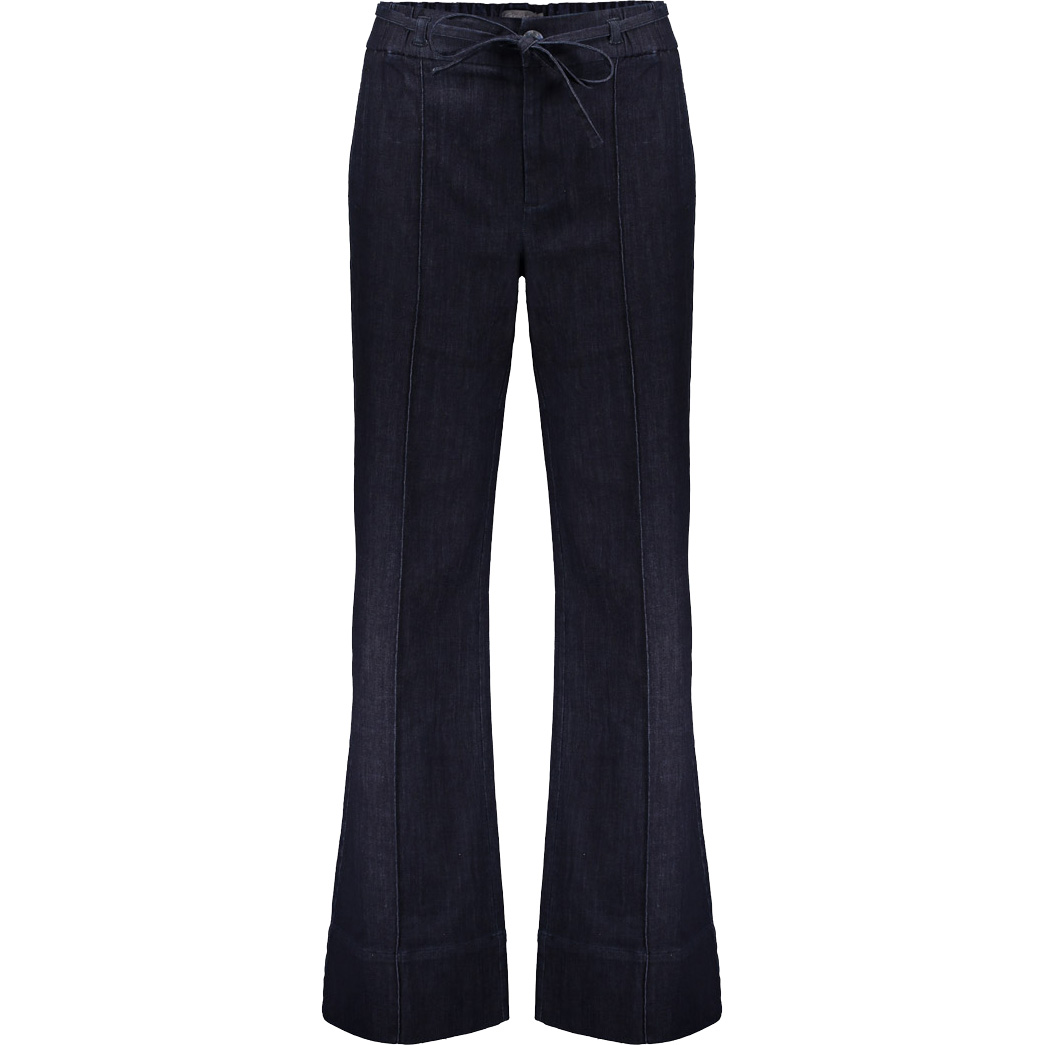 Geisha Wide Leg jeans dames dark blue denim 
