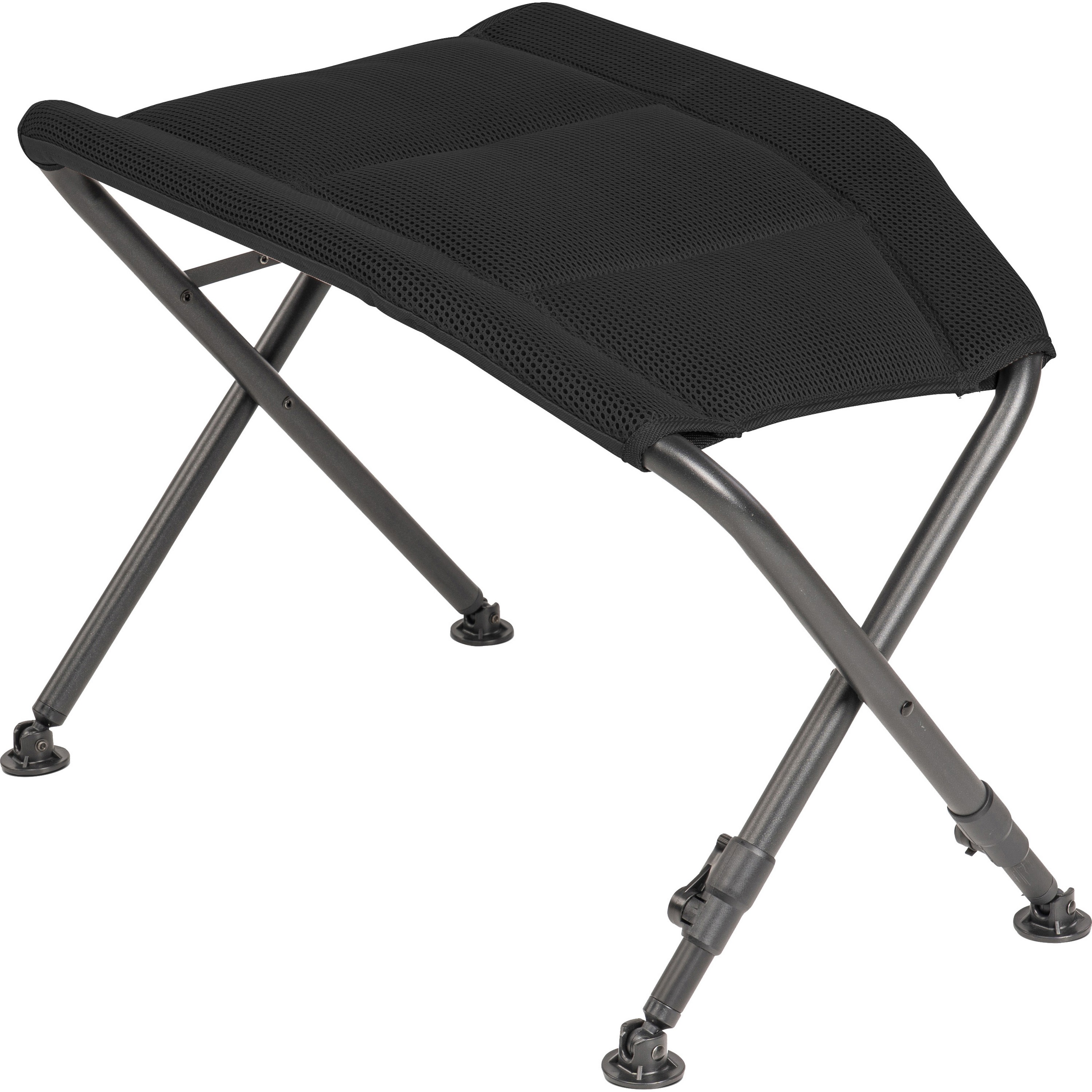 Bardani Luno voetenbankje raven black 