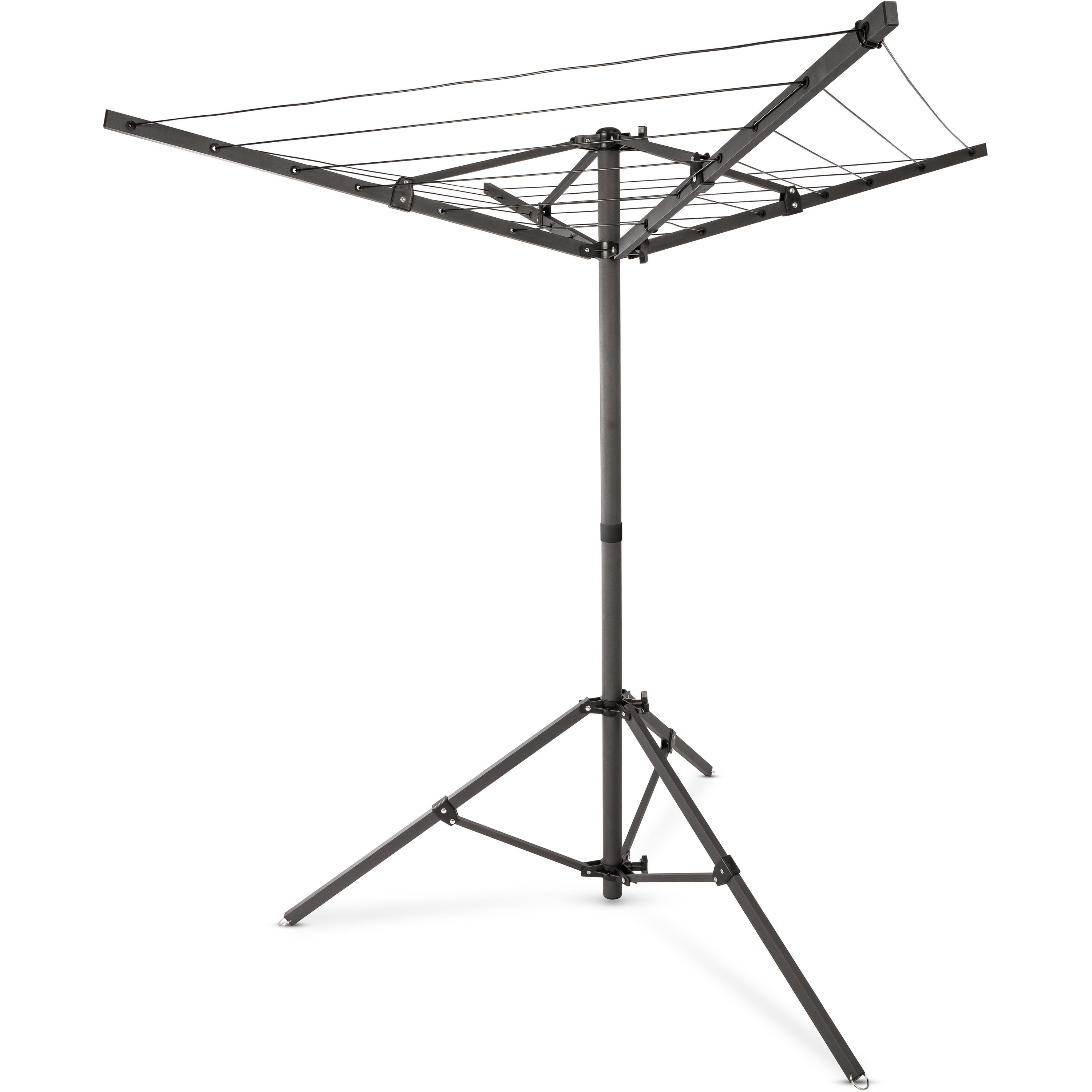 DWS Camping Pegasus 4 droogmolen 4 arms black 