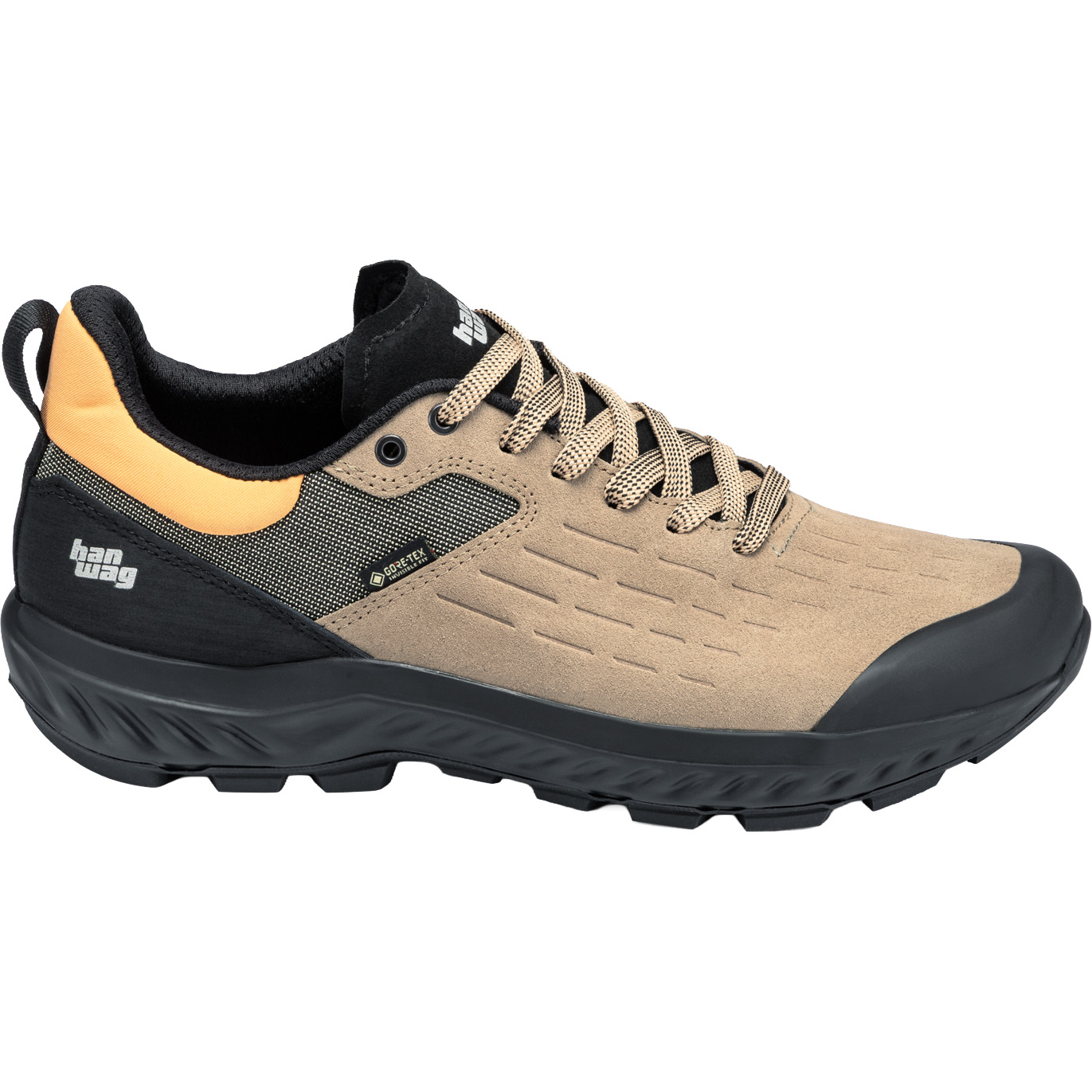 Hanwag Kaduro Low GTX wandelschoenen heren light brown orange