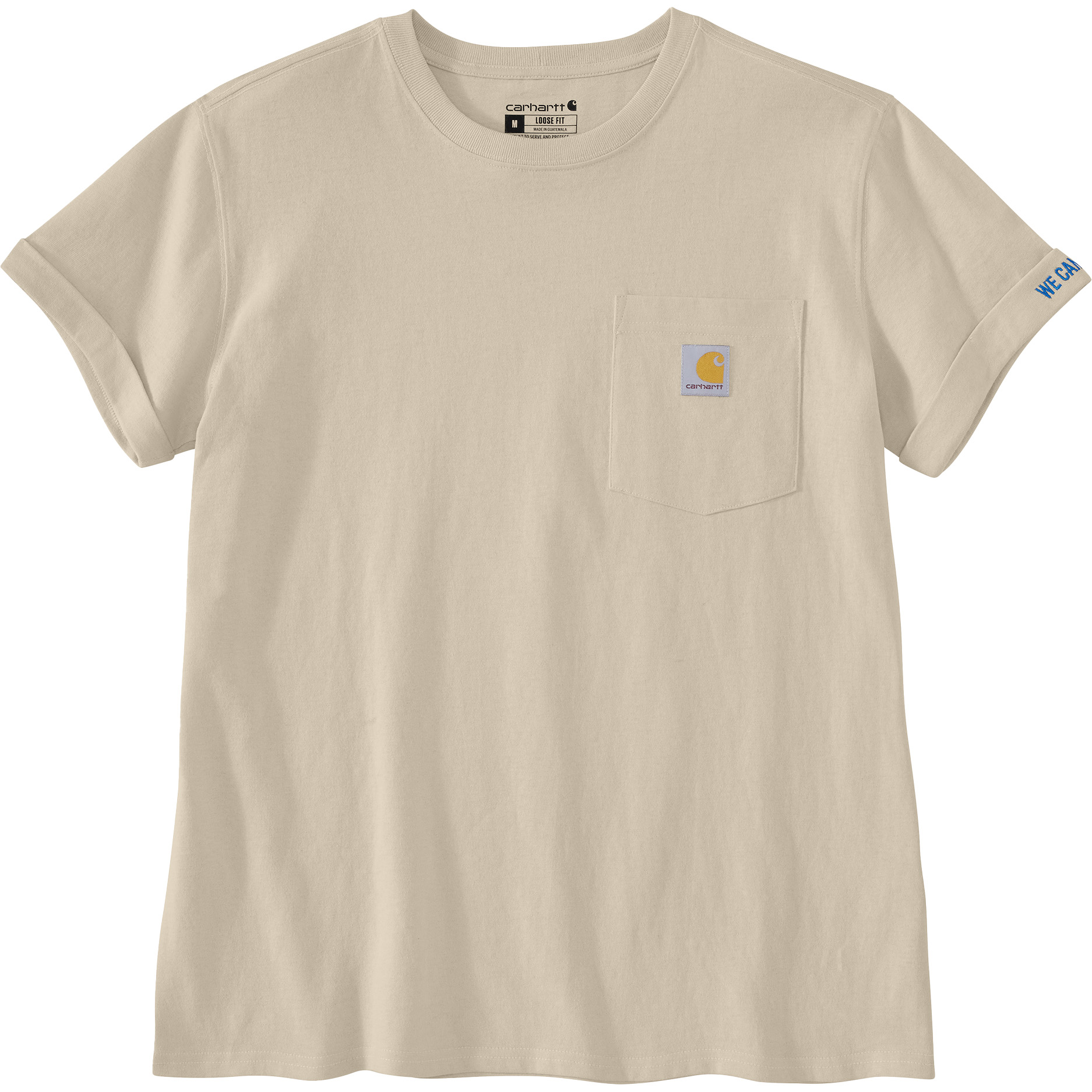 Carhartt Dearborn Rosie shirt dames oat milk   