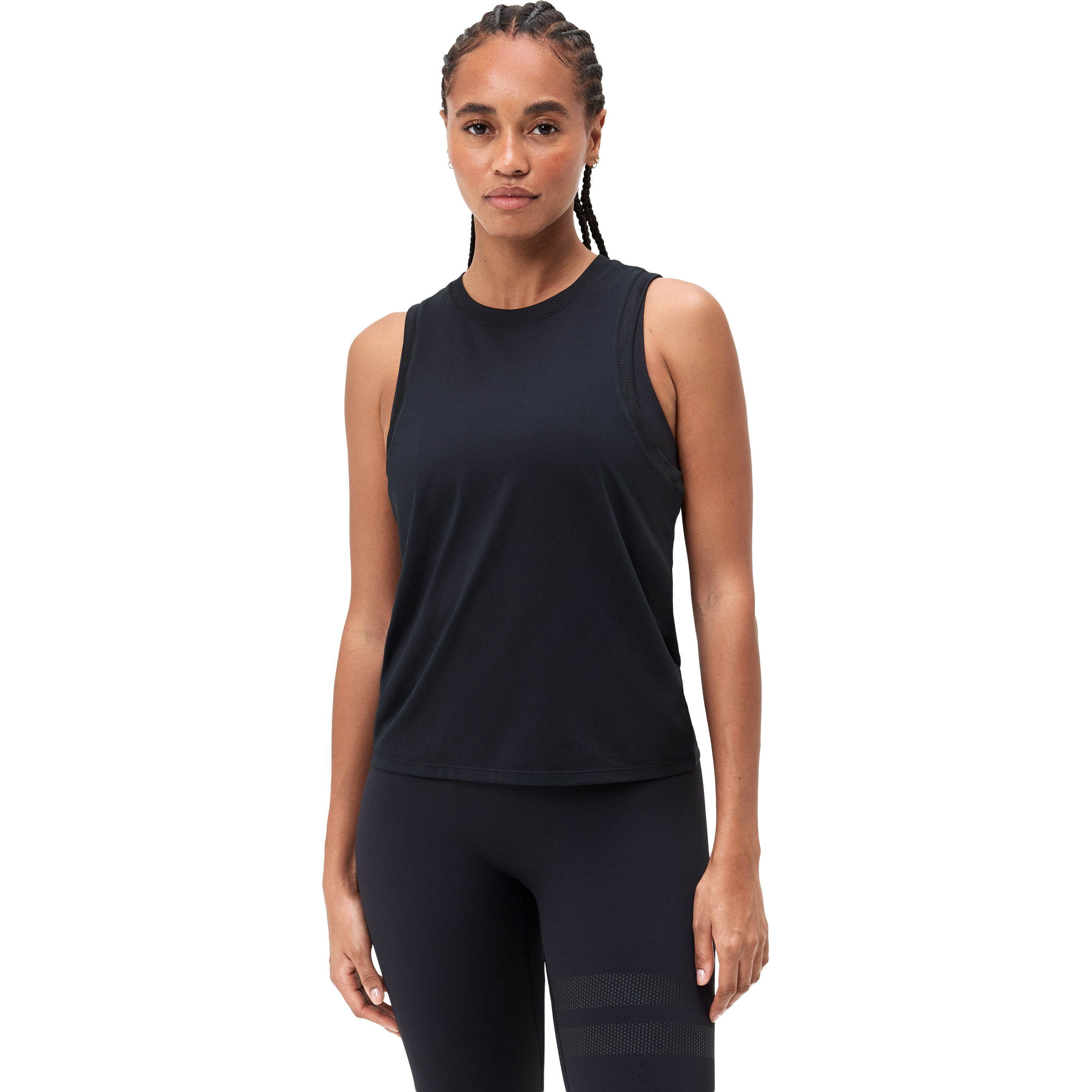 Stronger Relaxed tanktop dames black 