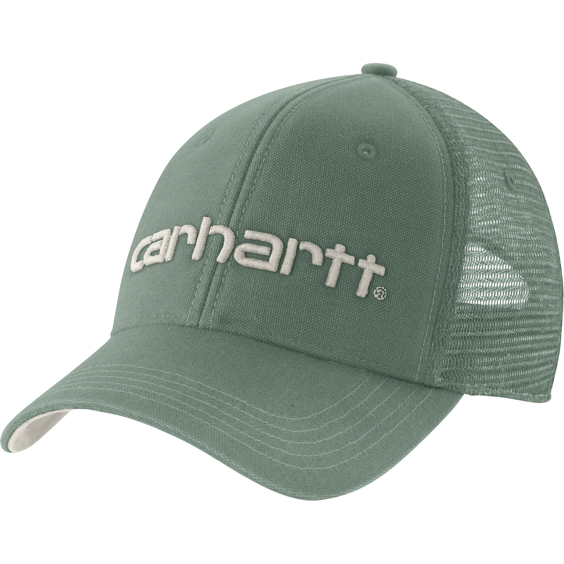 Carhartt Canvas Trucker pet heren green slate malt 