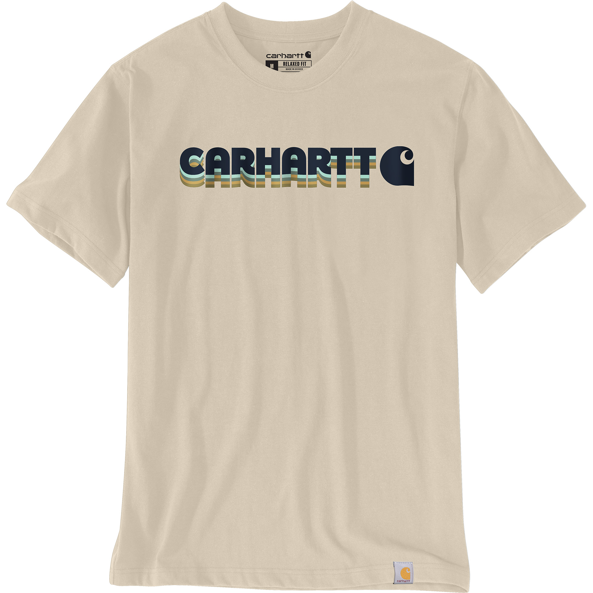 Carhartt Irvine shirt heren oat milk  