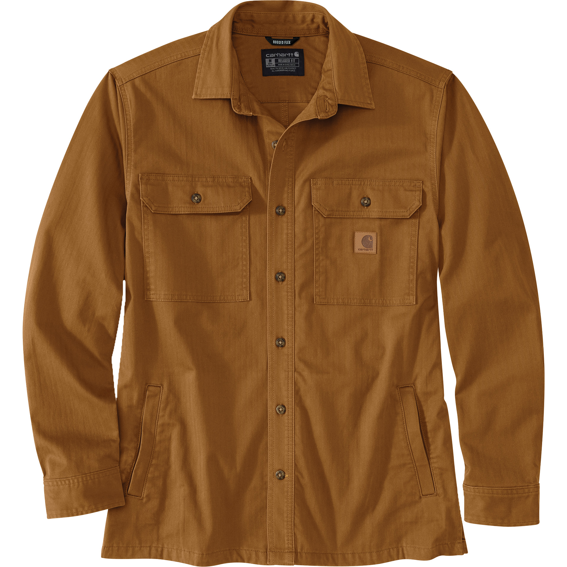 Carhartt Newcastle overhemd heren brown 