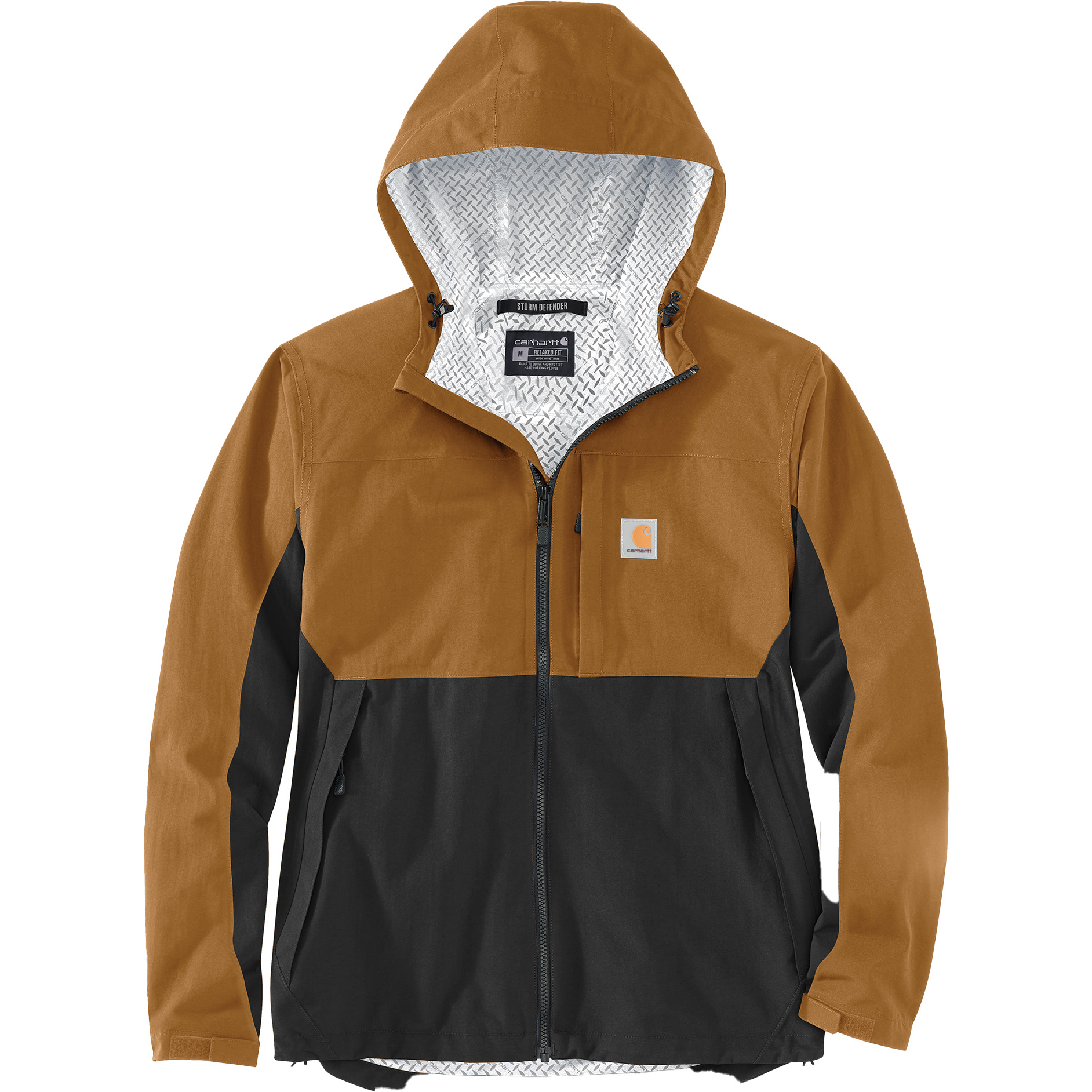 Carhartt Monterey jas heren brown black 