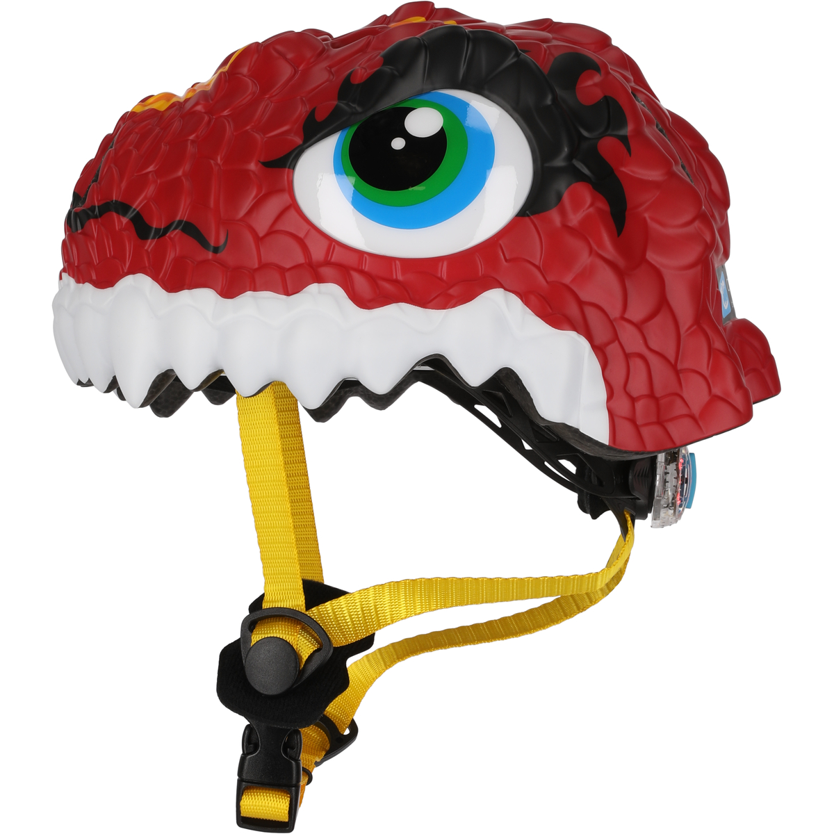 Crazy Safety Dragon fietshelm junior red 
