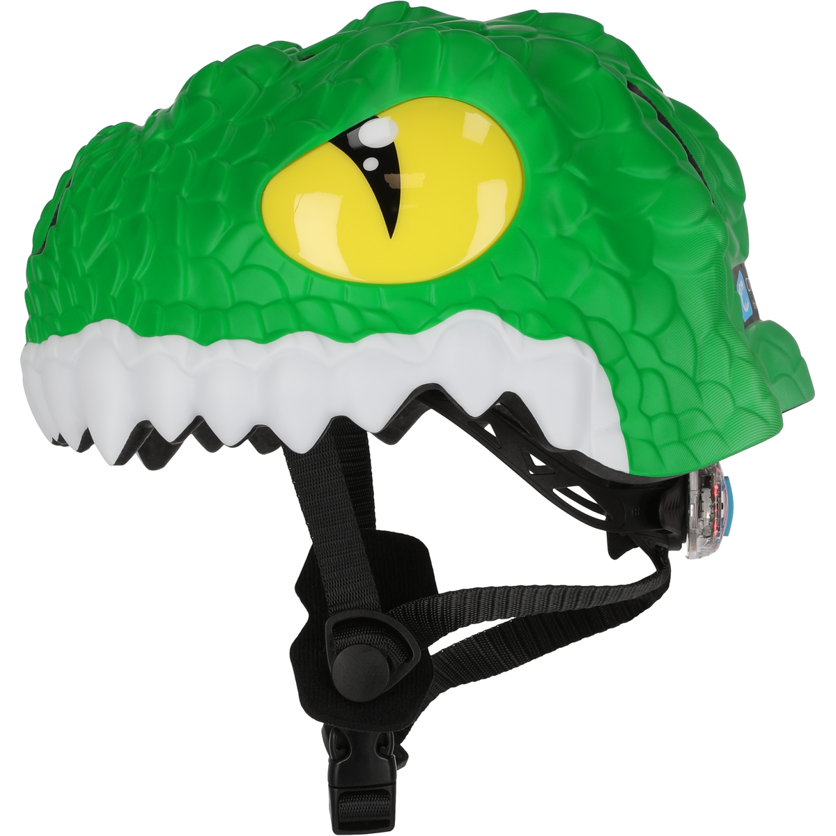 Crazy Safety Crocodile fietshelm junior green 