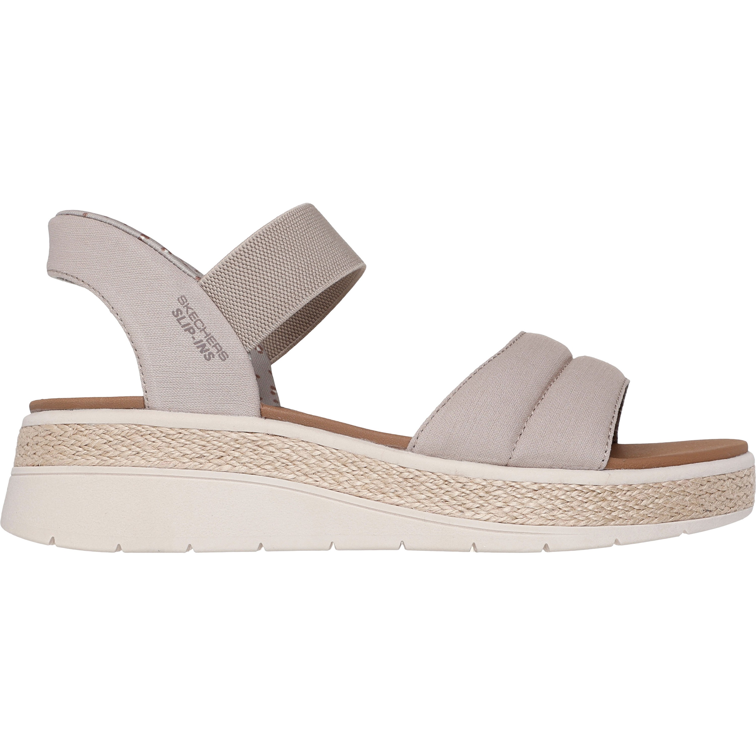 Skechers BOBS Sun Ray sandalen dames taupe 