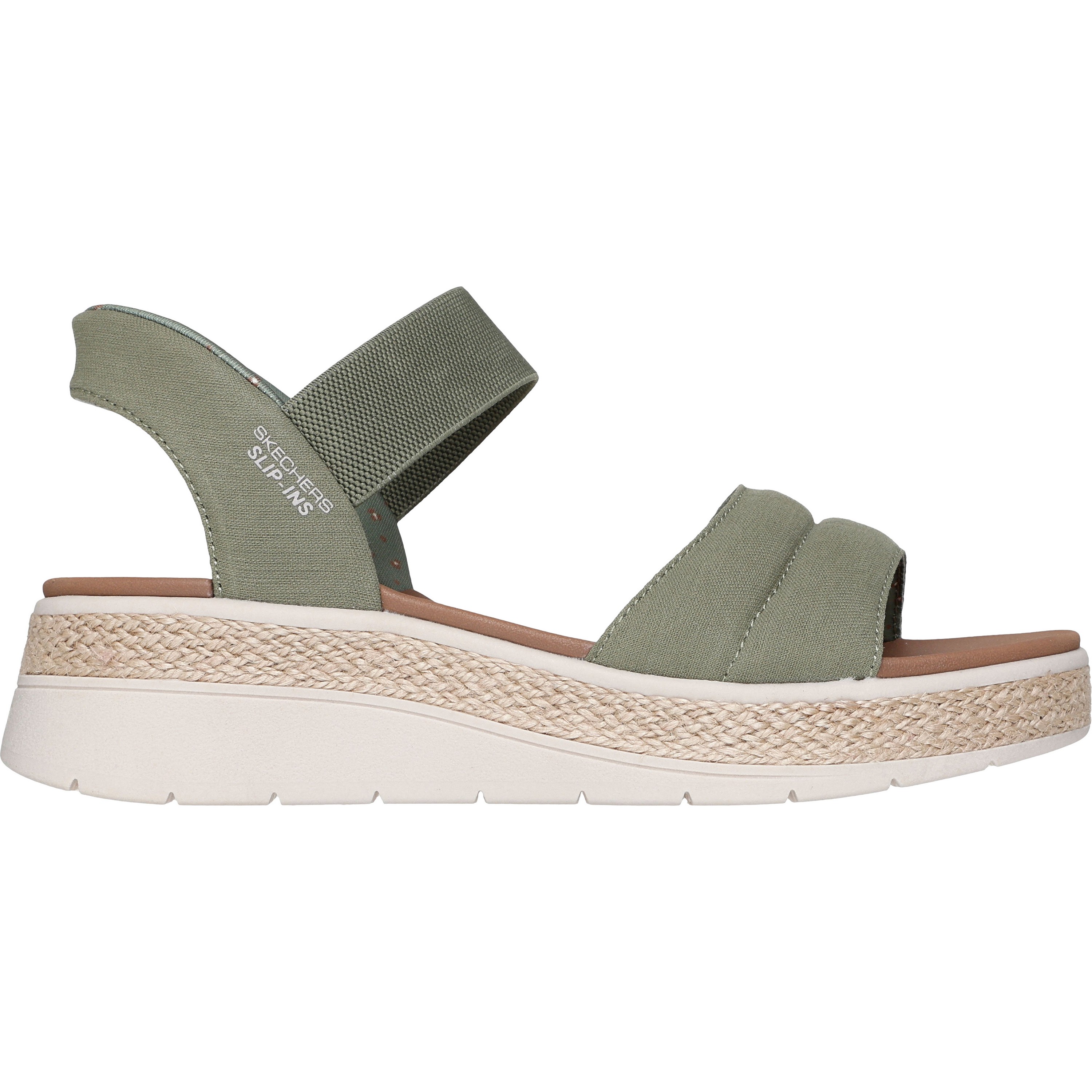 Skechers BOBS Sun Ray sandalen dames olive 