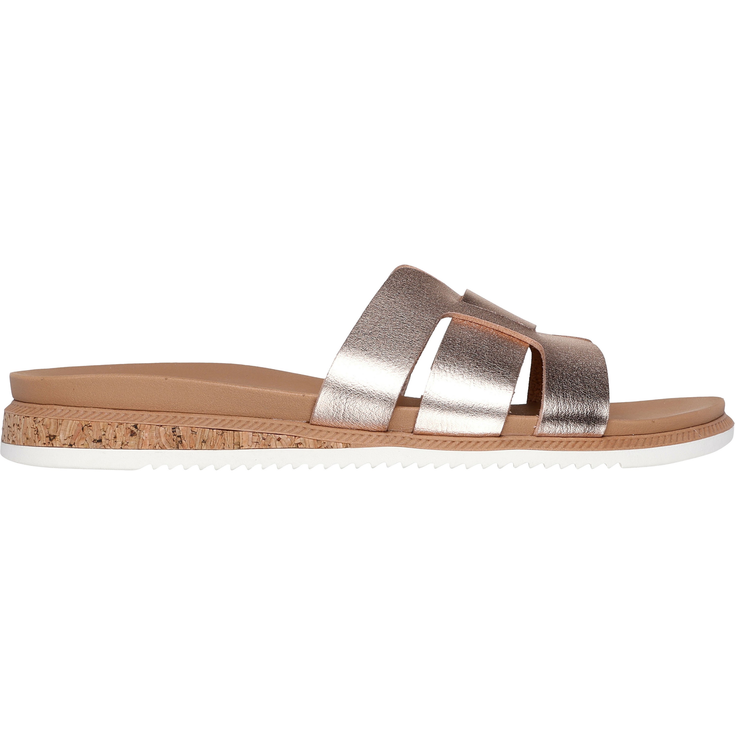 Skechers BOBS Desert Kiss Low - Peak Look slippers dames rosegold