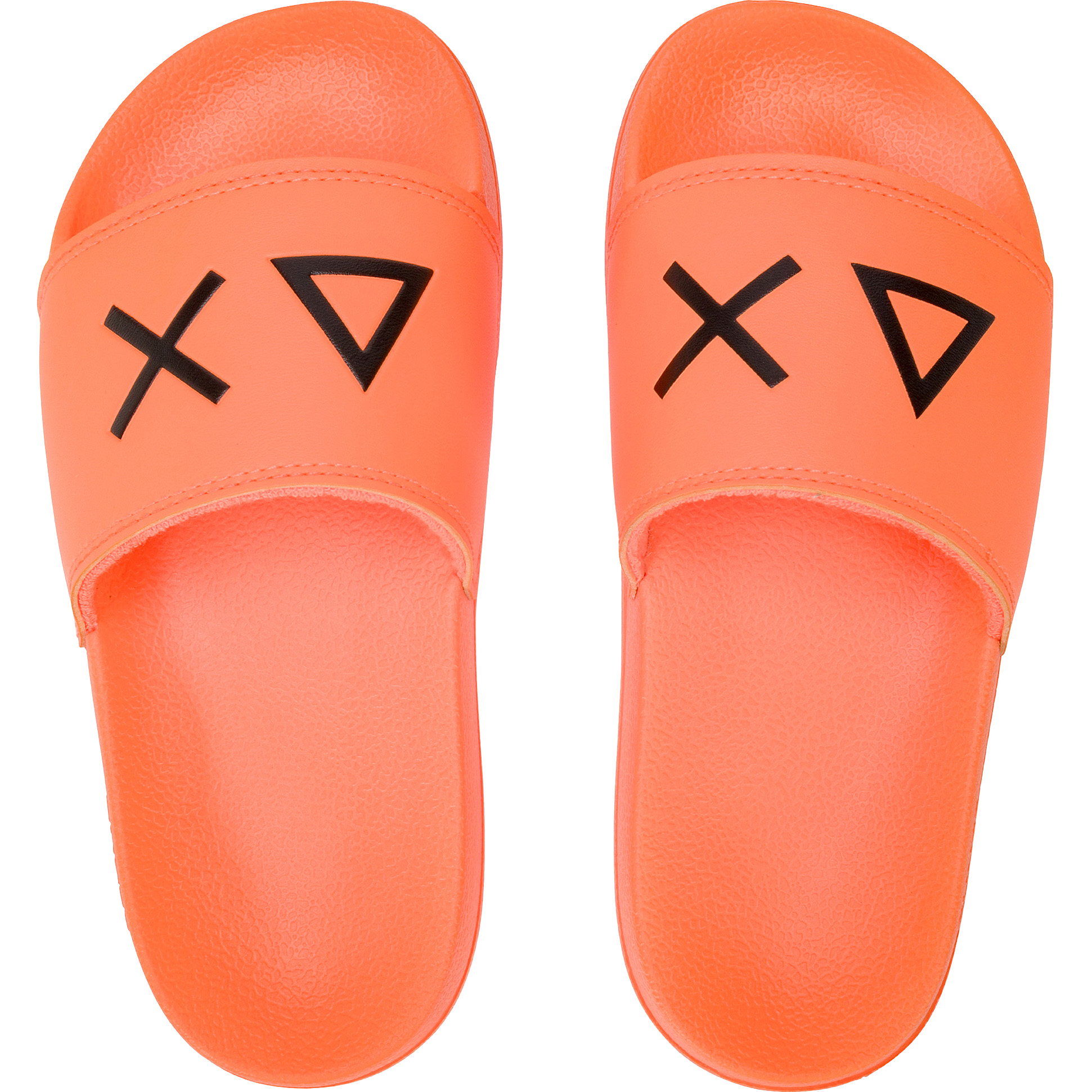 SUN68 slippers junior kinderen arancio fluo   