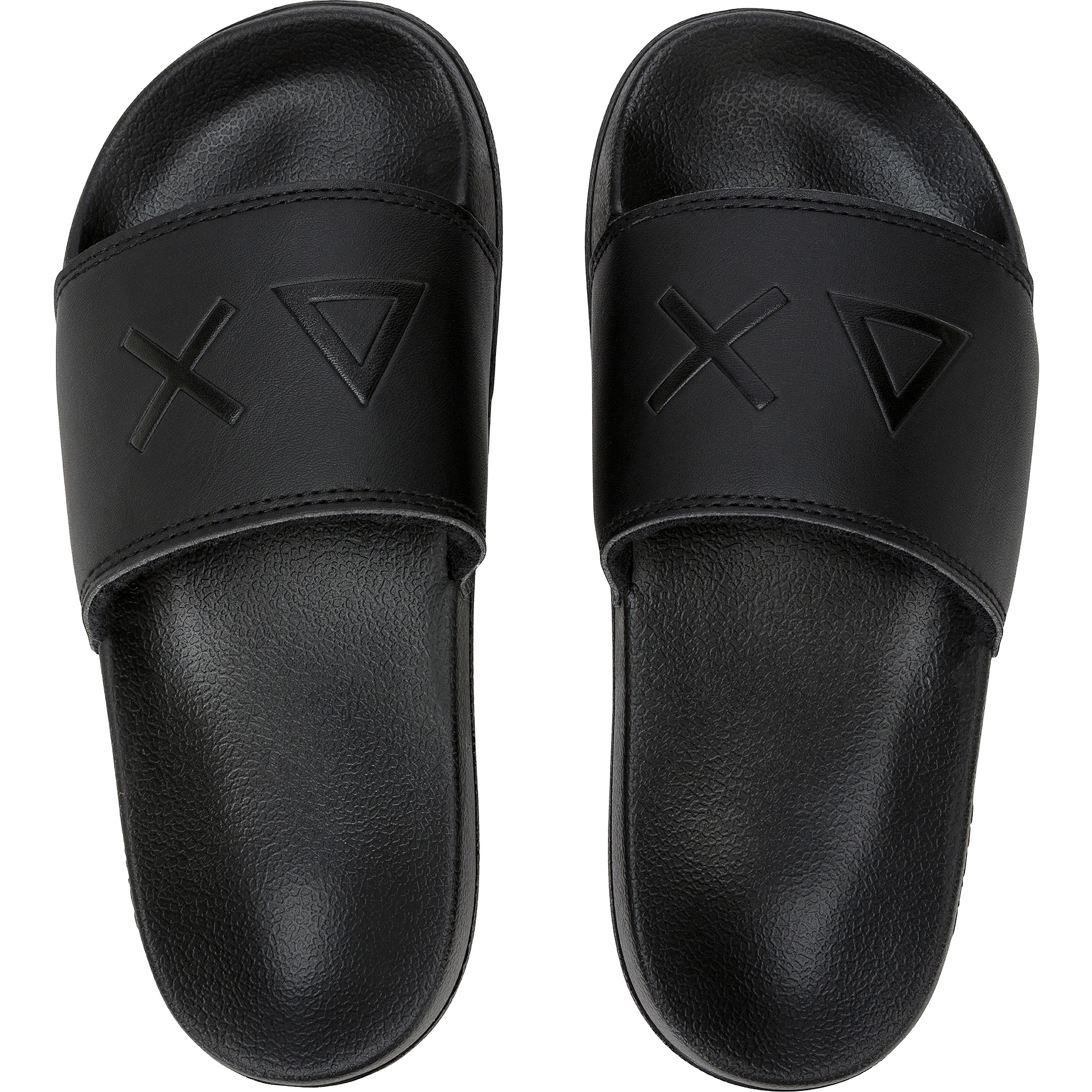 SUN68 slippers junior jeugd black   